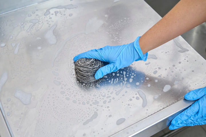 Spontex - Specialist Stainless Steel Scourers (Pack of 6)
