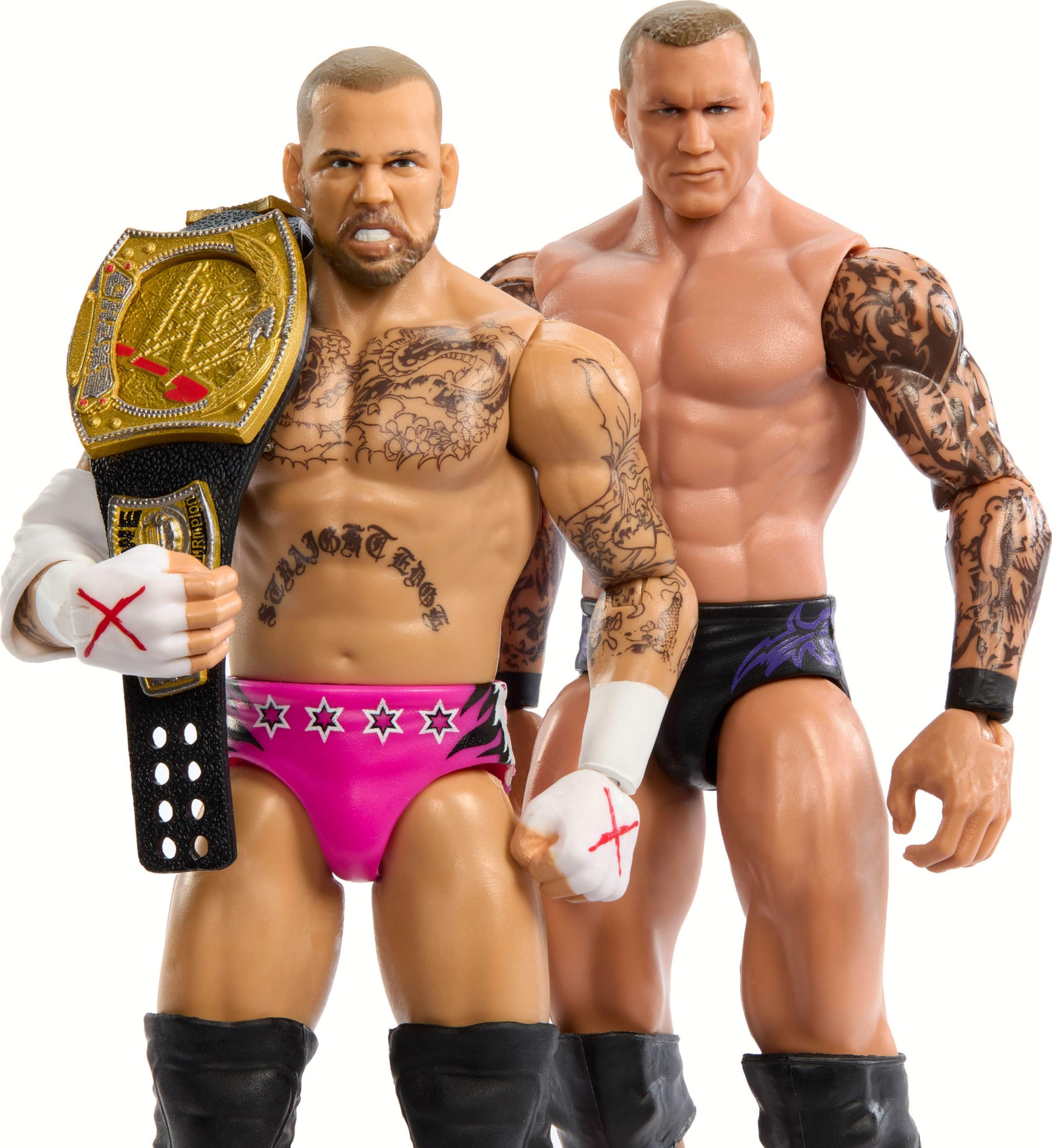 Mattel WWE Main Event Championship Showdown 2-Pack Action Figures - 6-Inch Collectible Figures with Accessories 3
