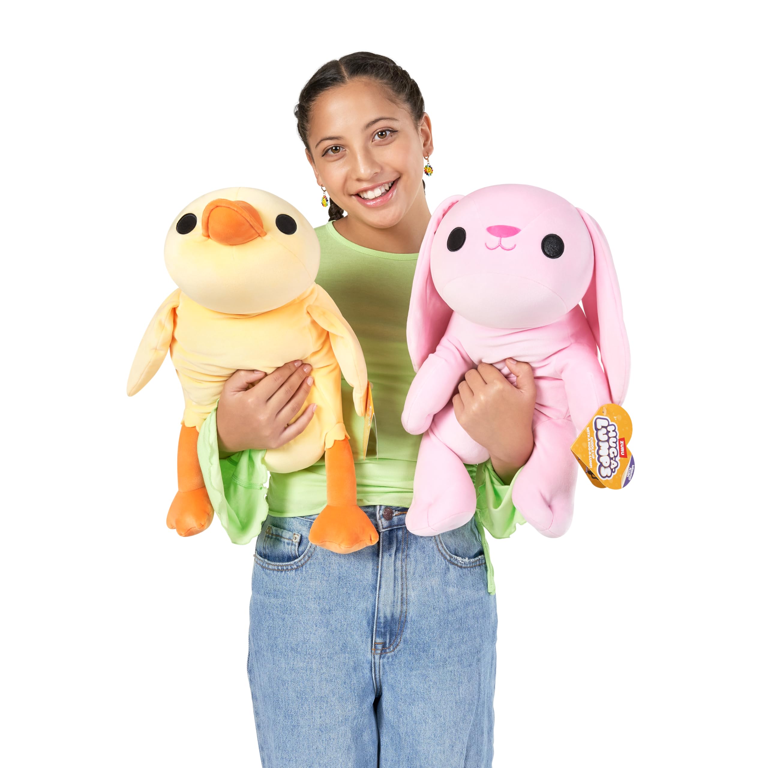 Hug-A-Lumps by ZURU - Weighted Plush Cuddly Toy, 1.5kg, Sloth (Sydney) 6