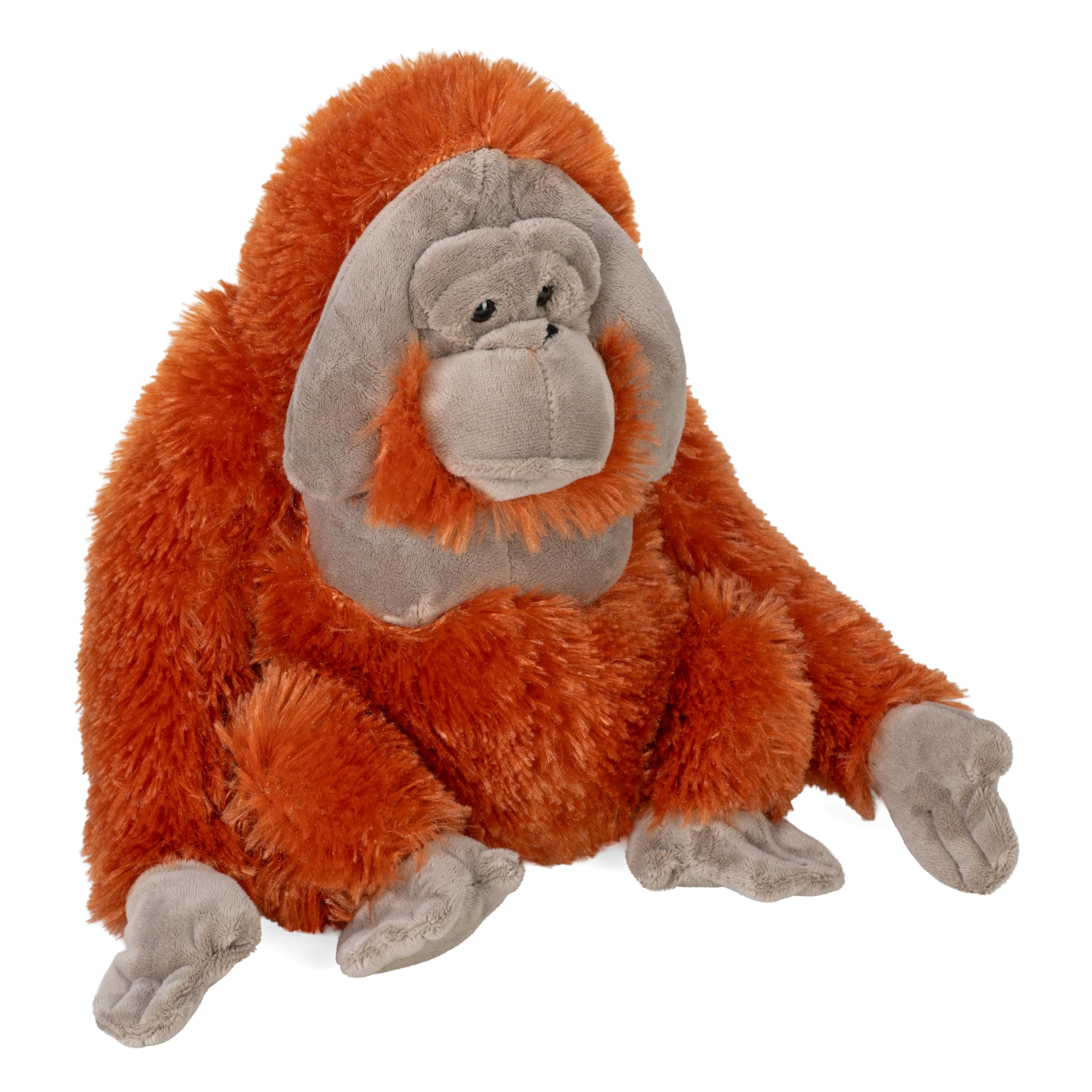 WILD REPUBLIC Cuddlekins Orangutan Plush Soft Toy - 30 cm Brown Polyester 1