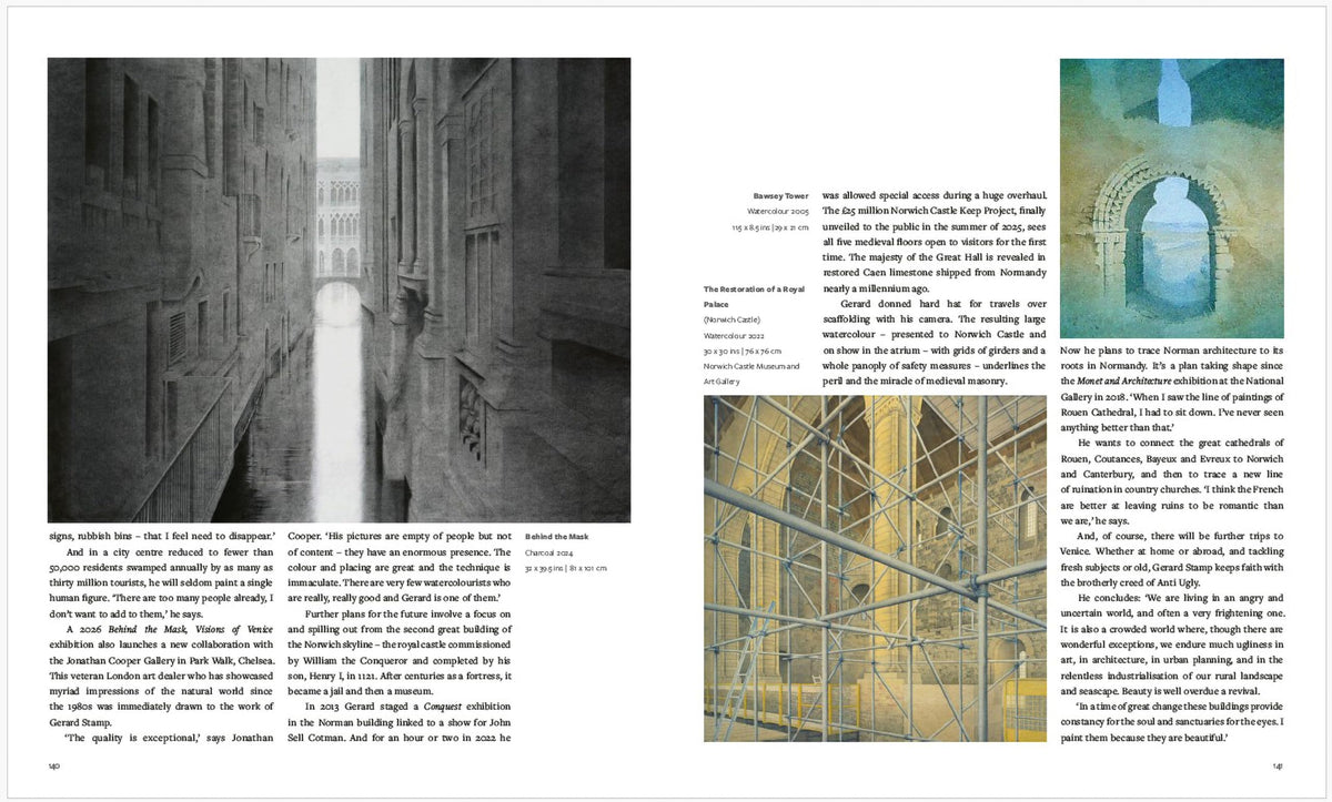Unicorn Gerard Stamp: At The Still Point Watercolour Book - Hardcover, 160 Pages