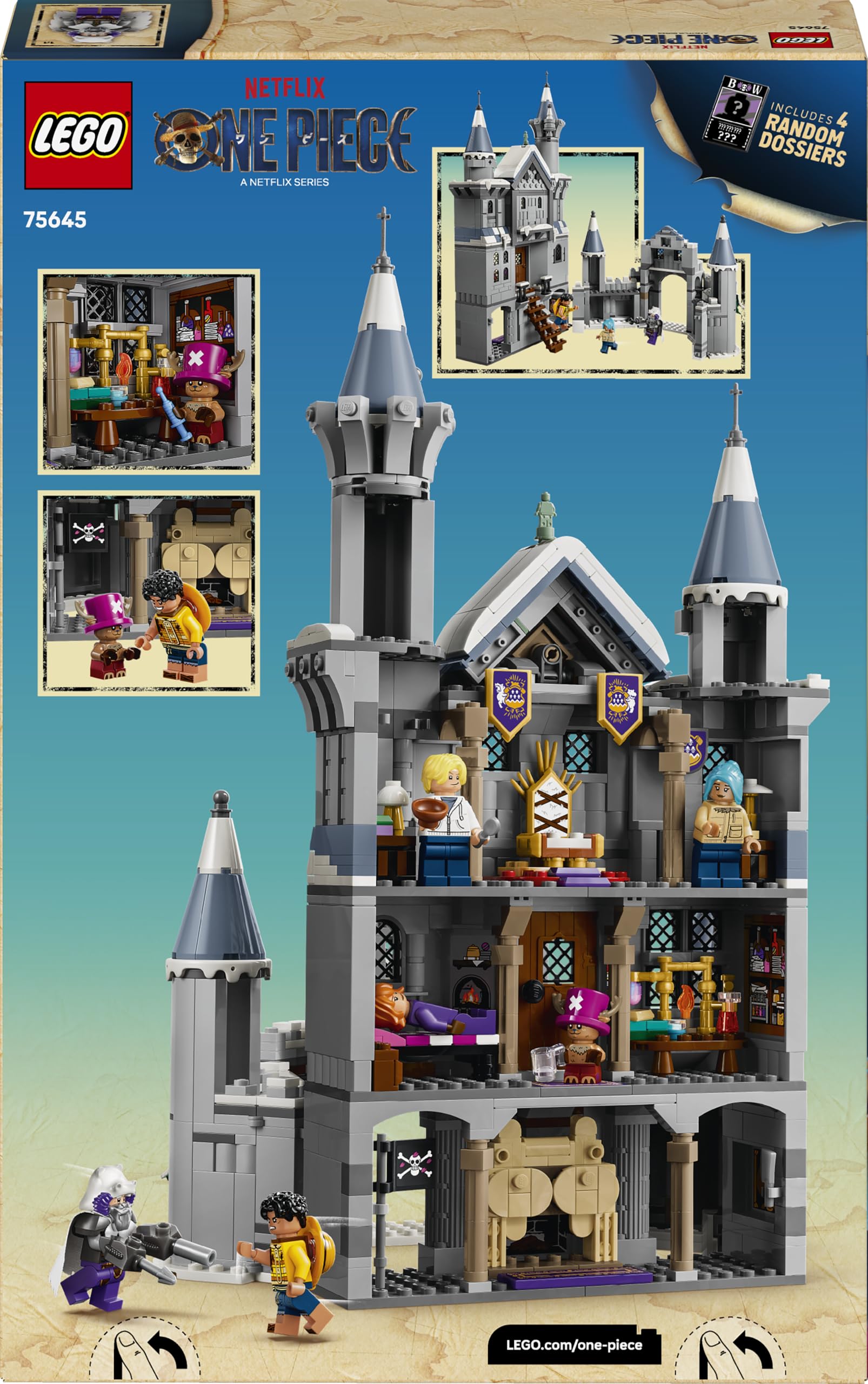 LEGO ONE PIECE Battle at Drum Castle Building Set | 6 Minifigures | Ages 9+ 6
