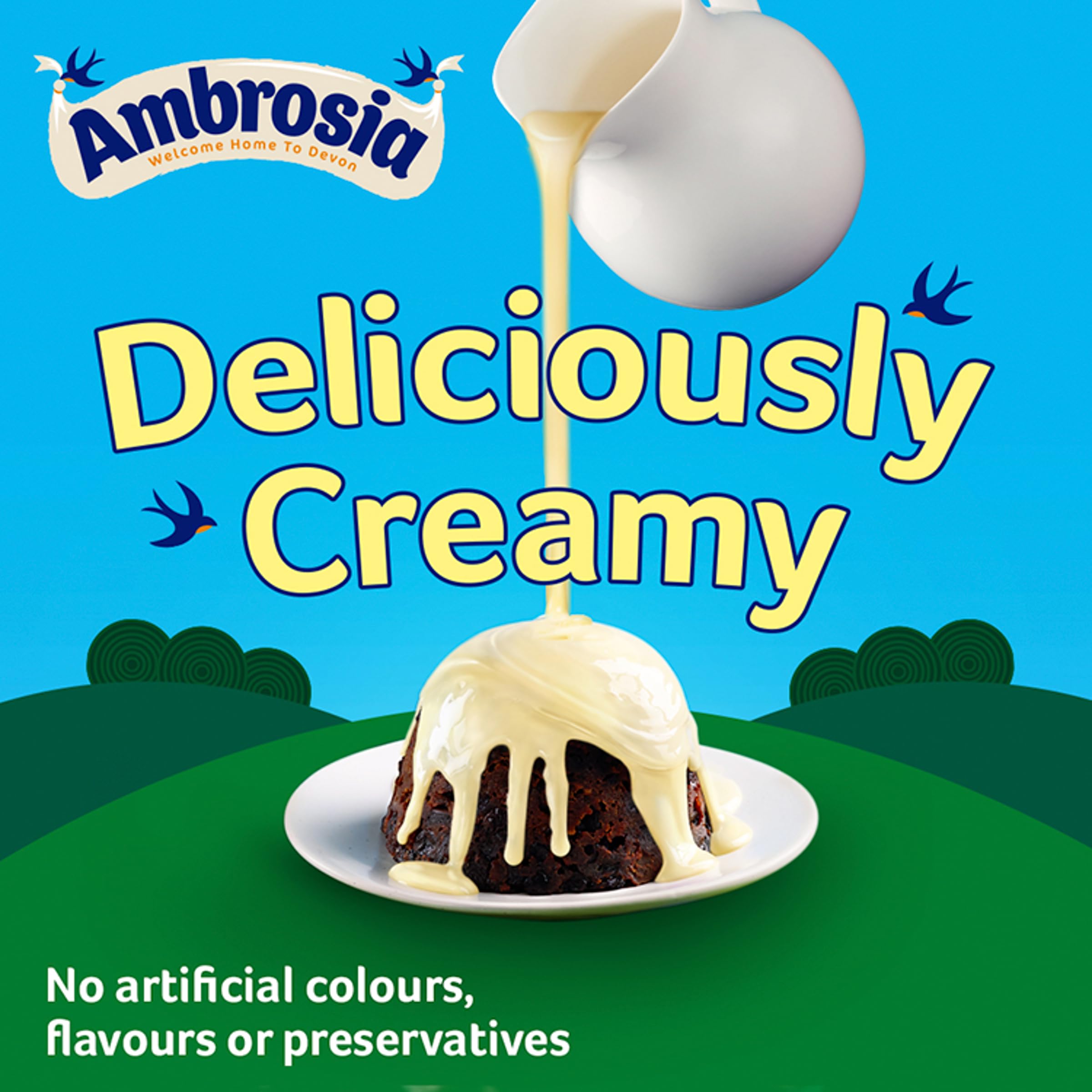 Ambrosia Devon Custard - Creamy & Delicious Ready-to-Eat Dessert 4
