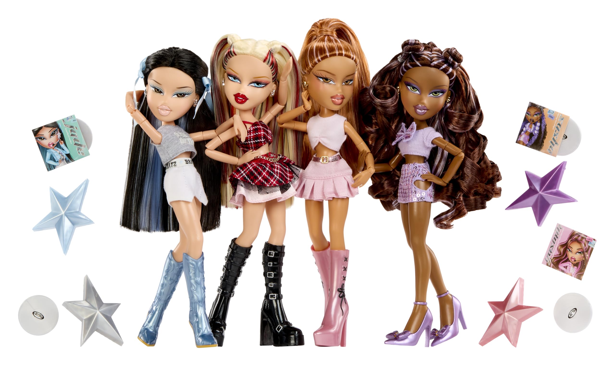 Bratz Pop Starz Yasmin Fashion Doll - 11.5 inches | Collectable Charm | Musical Accessories 6