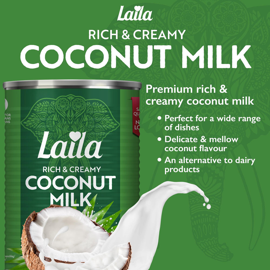 LAILA Rich & Creamy Coconut Milk - 400ml Can