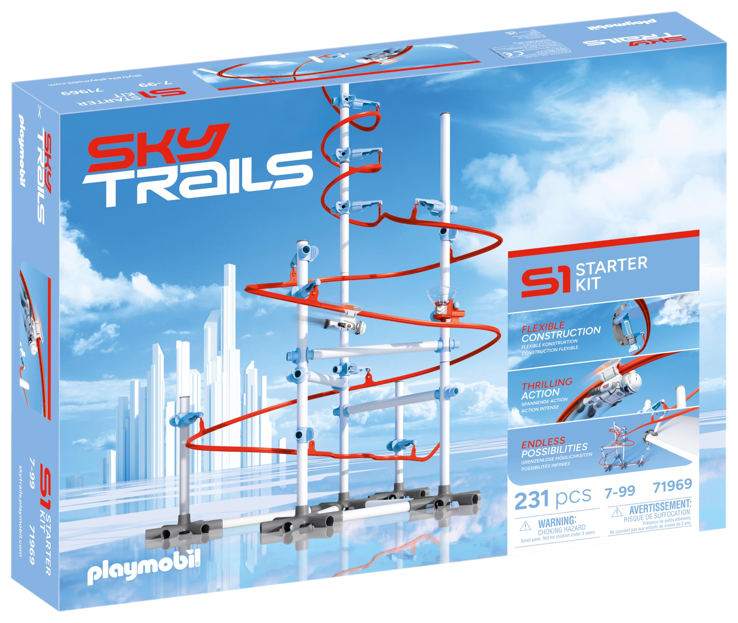 Sky Trails Starter Kit - Building Toy for Kids 7+ with 231 Pieces 9