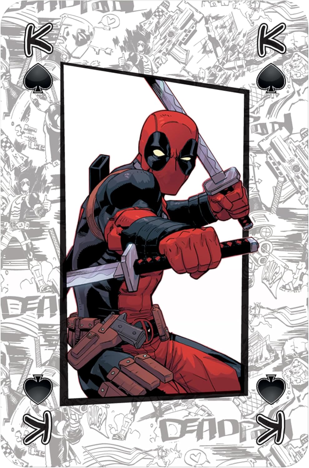 Waddingtons Number 1 Deadpool Playing Card Game – 54-Card Deck with Lady Deadpool, Kidpool & Dogpool 8