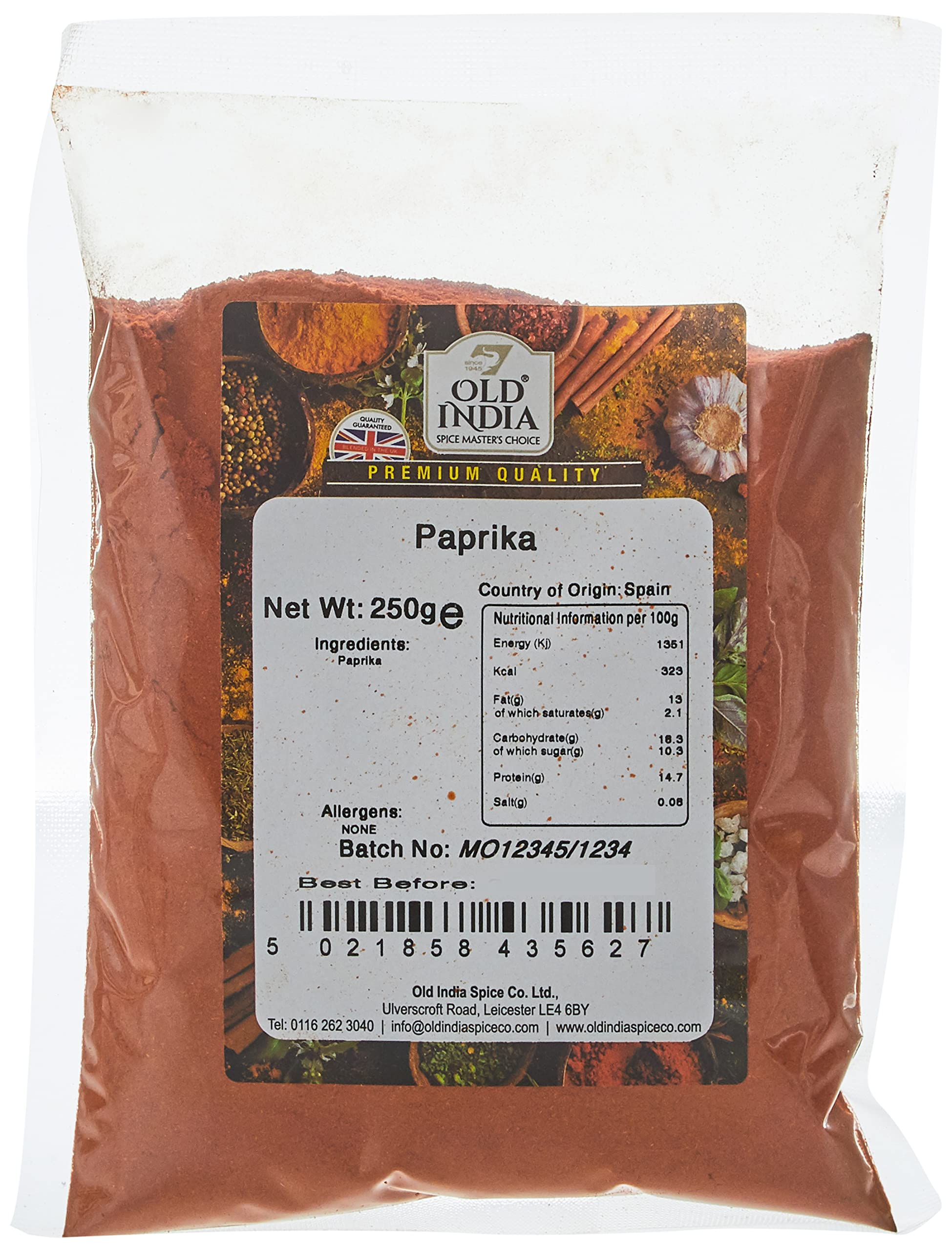 Old India Paprika 250g