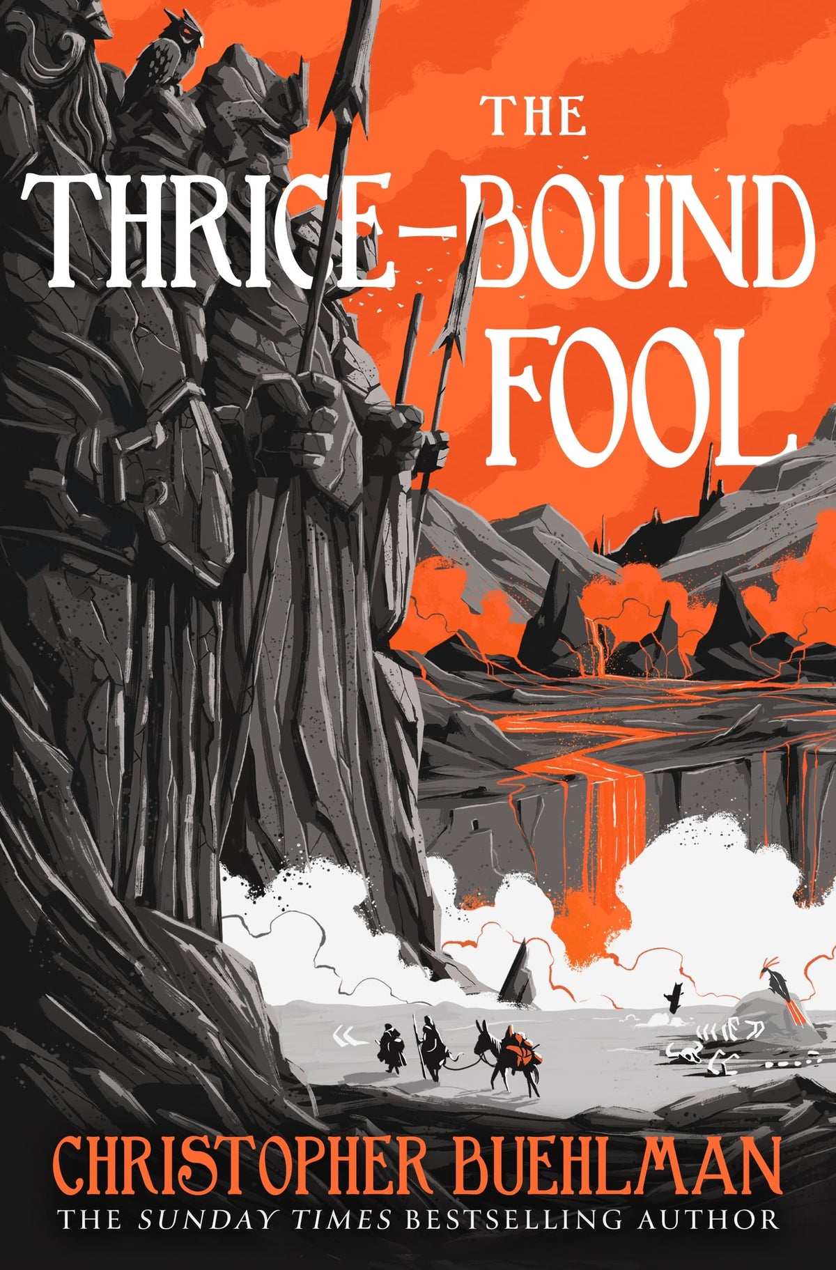 Gollancz The Thrice-Bound Fool - Hardcover, 384 Pages