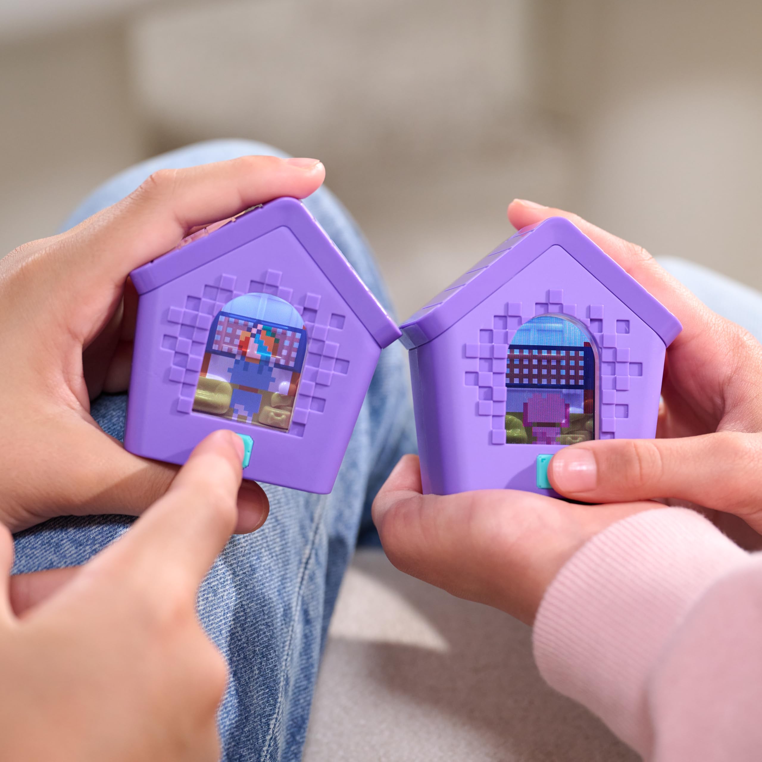 Bitzee Interactive Digital Pet Toy Doghouse with 15 Puppies and 3D Playroom 12