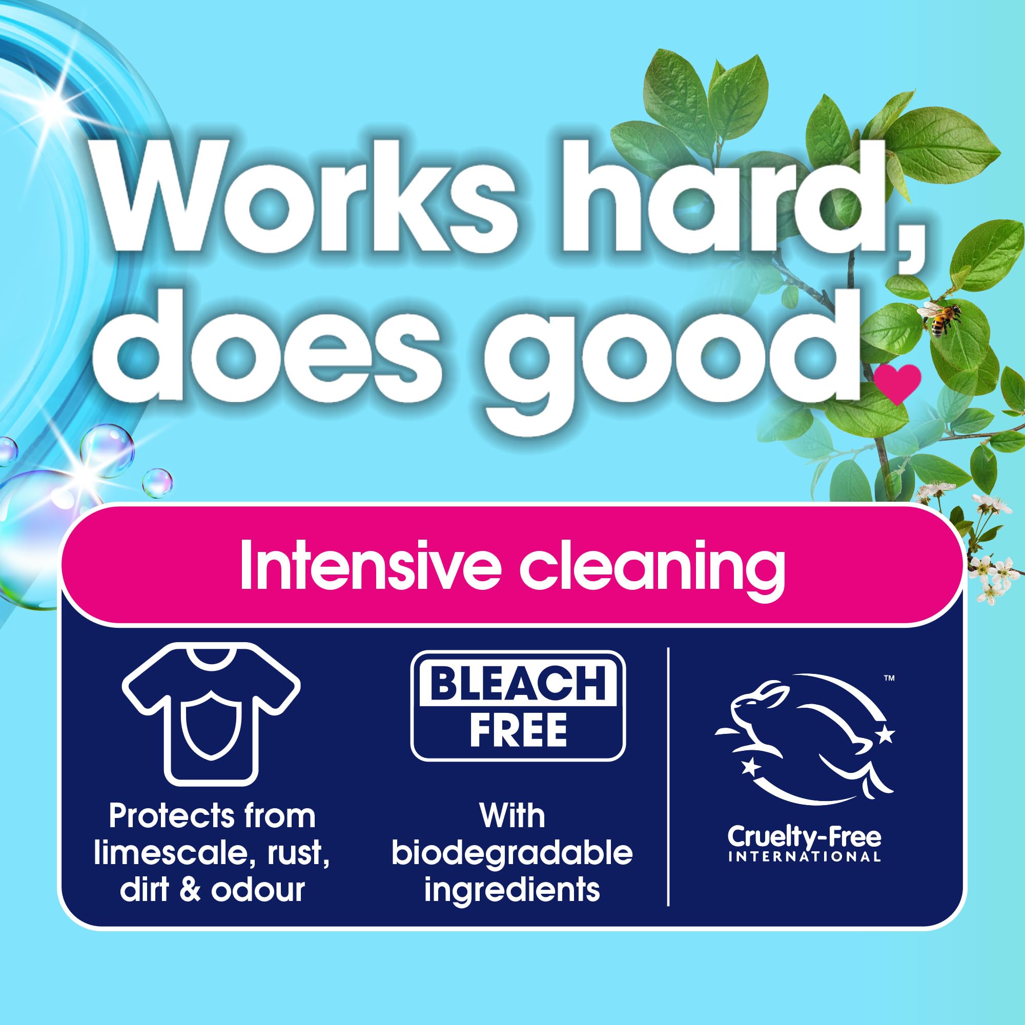 Ecozone BIOActive Limescale & Dirt Preventor Liquid - Washing Machine Cleaner | 750 ml