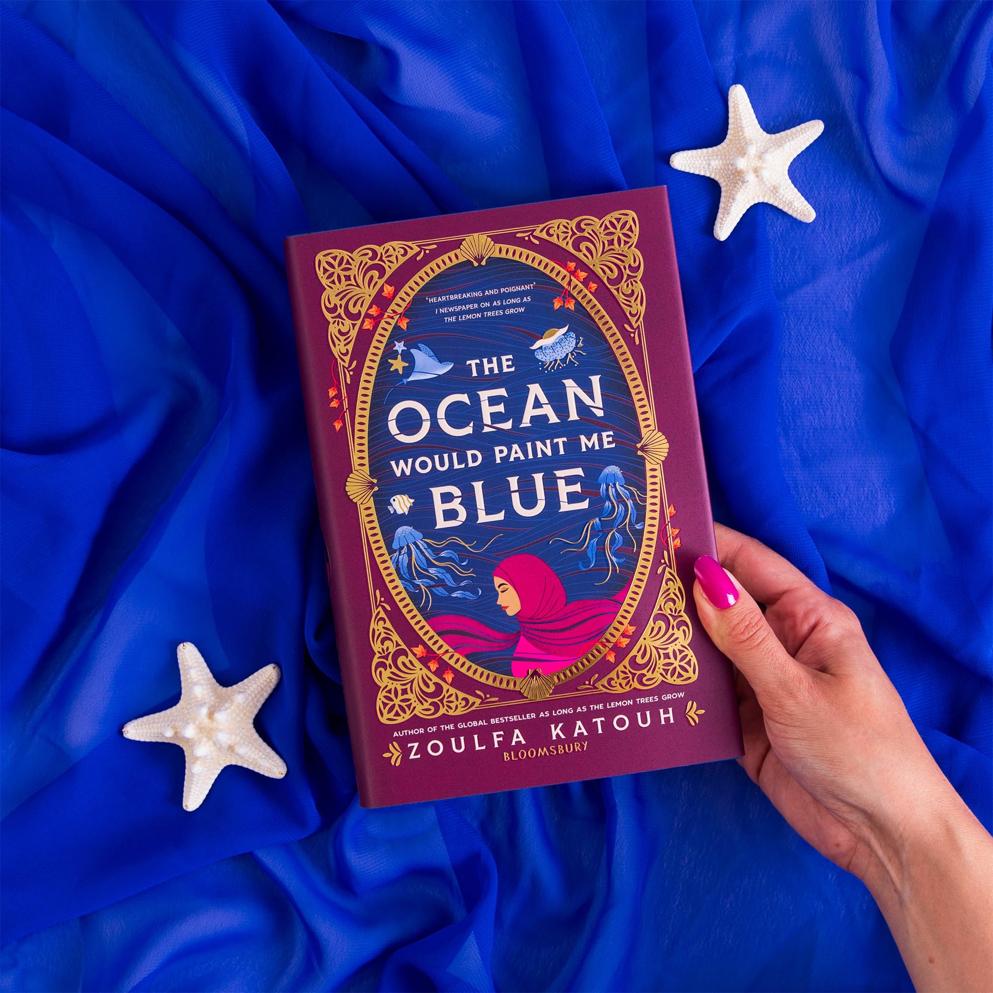 Bloomsbury YA The Ocean Would Paint Me Blue by Zoulfa Katouh | Hardcover 5