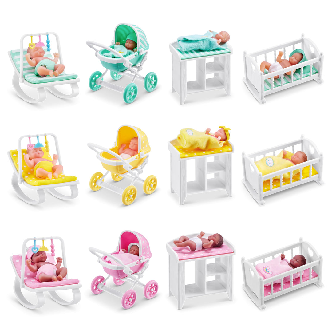 5 Surprise My Mini Baby Series 1 - Collectible Mystery Capsule with Realistic Mini Baby & Playset (Single Capsule)