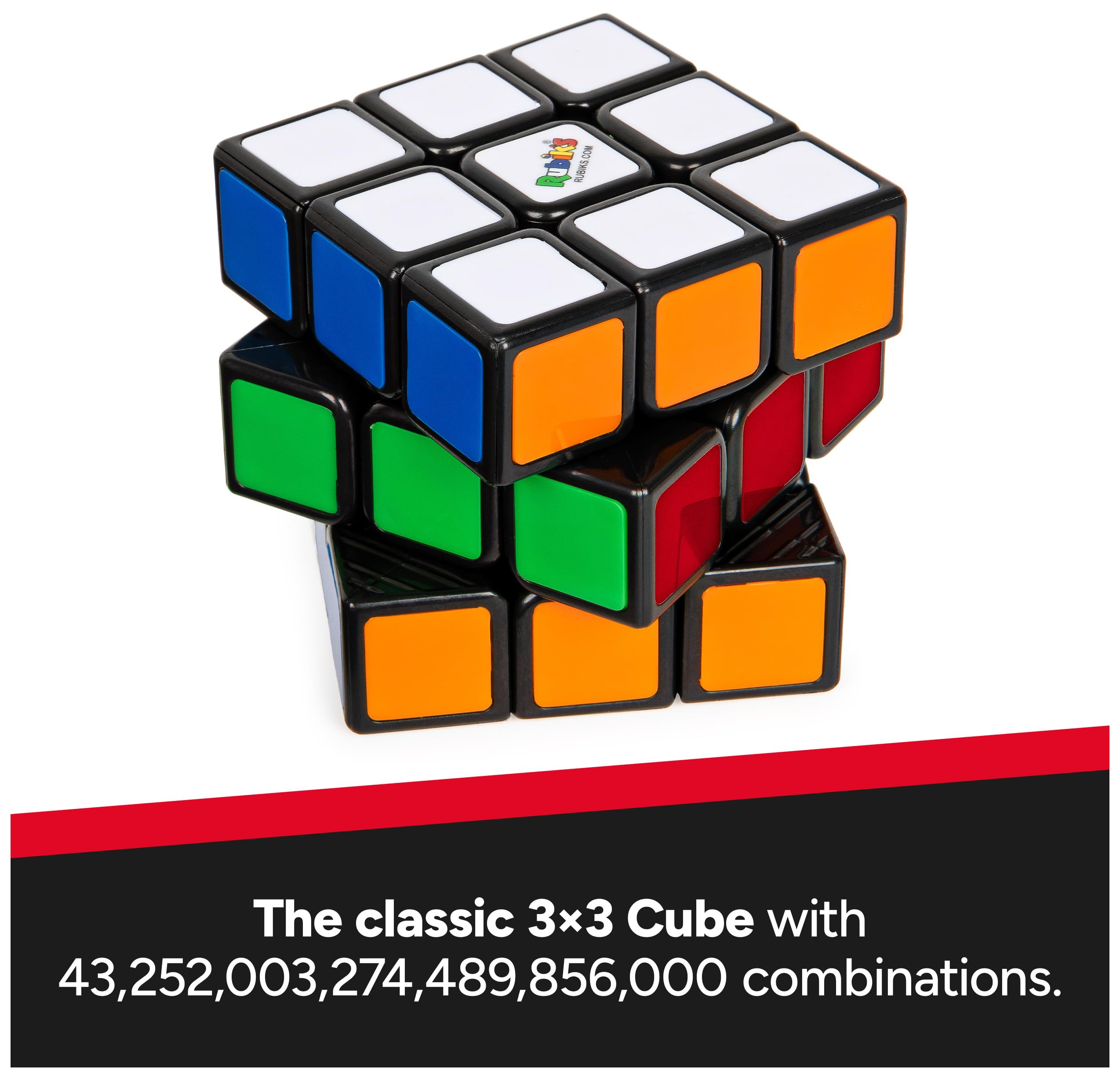 Rubik's Original 3x3 Colour-Matching Puzzle Cube | Classic Brain Teaser | Ages 8+ 2
