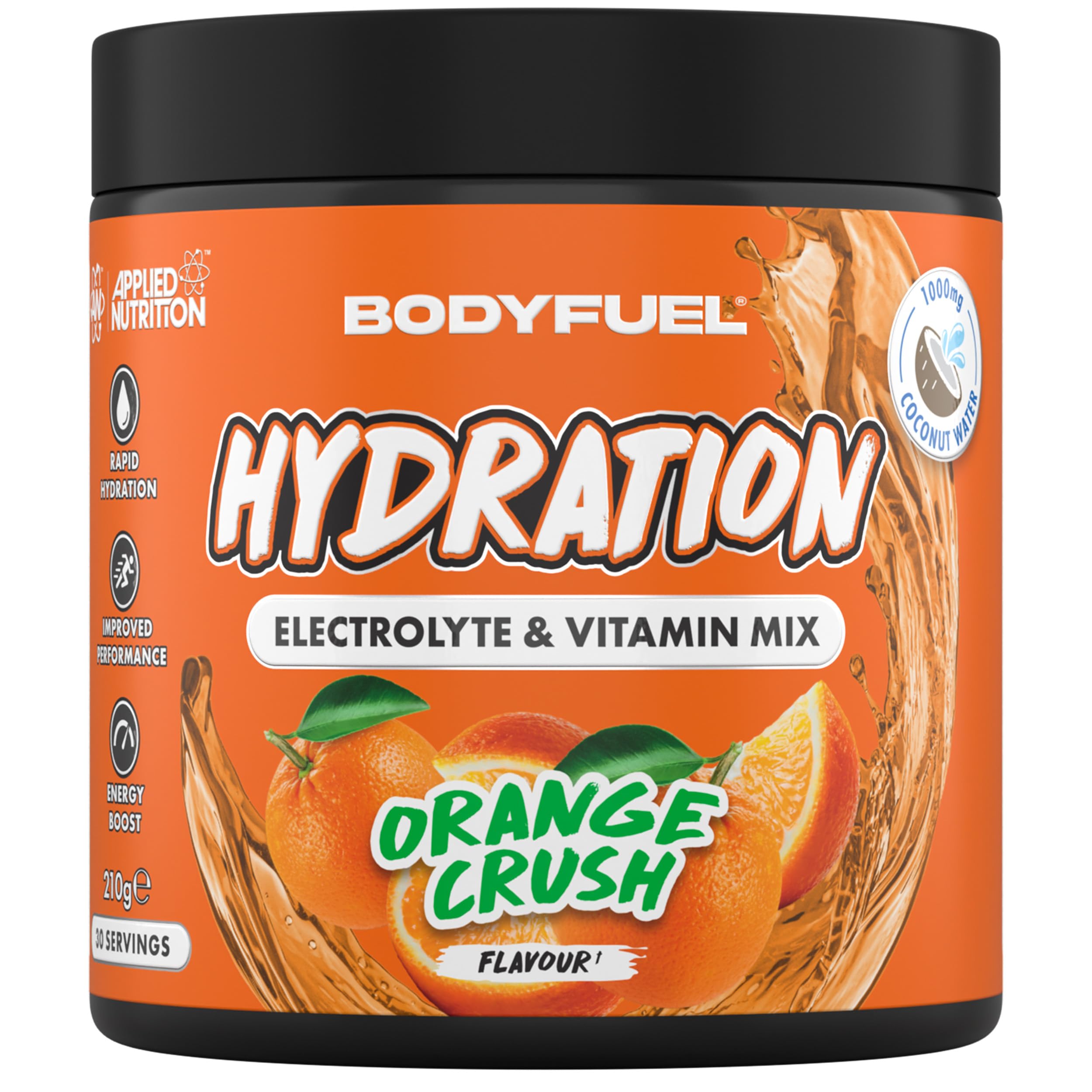 Applied Nutrition BodyFuel Hydration Electrolyte & Vitamin Powder - 30 Servings | Vegan & Halal Certified