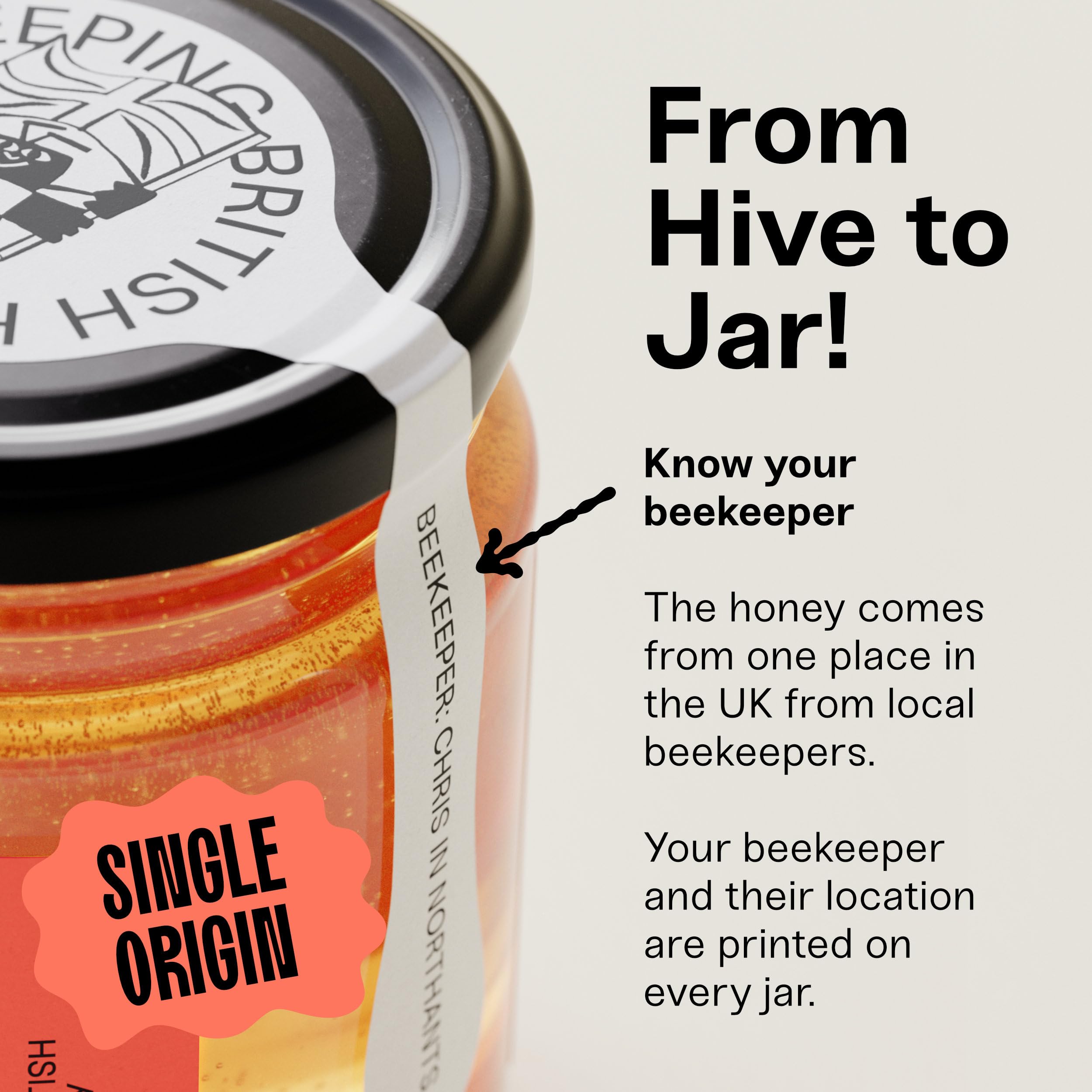 Black Bee Honey Hot Honey with Habanero Chilli - British Wildflower Honey | 227 g 4