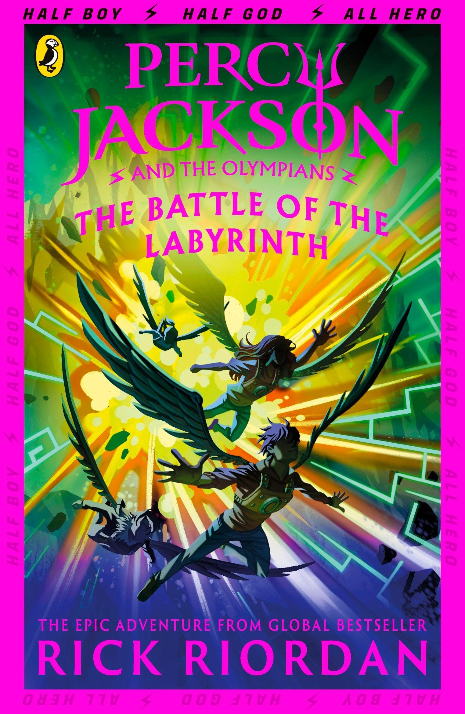 Penguin Percy Jackson and the Battle of the Labyrinth (Book 4) by Rick Riordan | Paperback