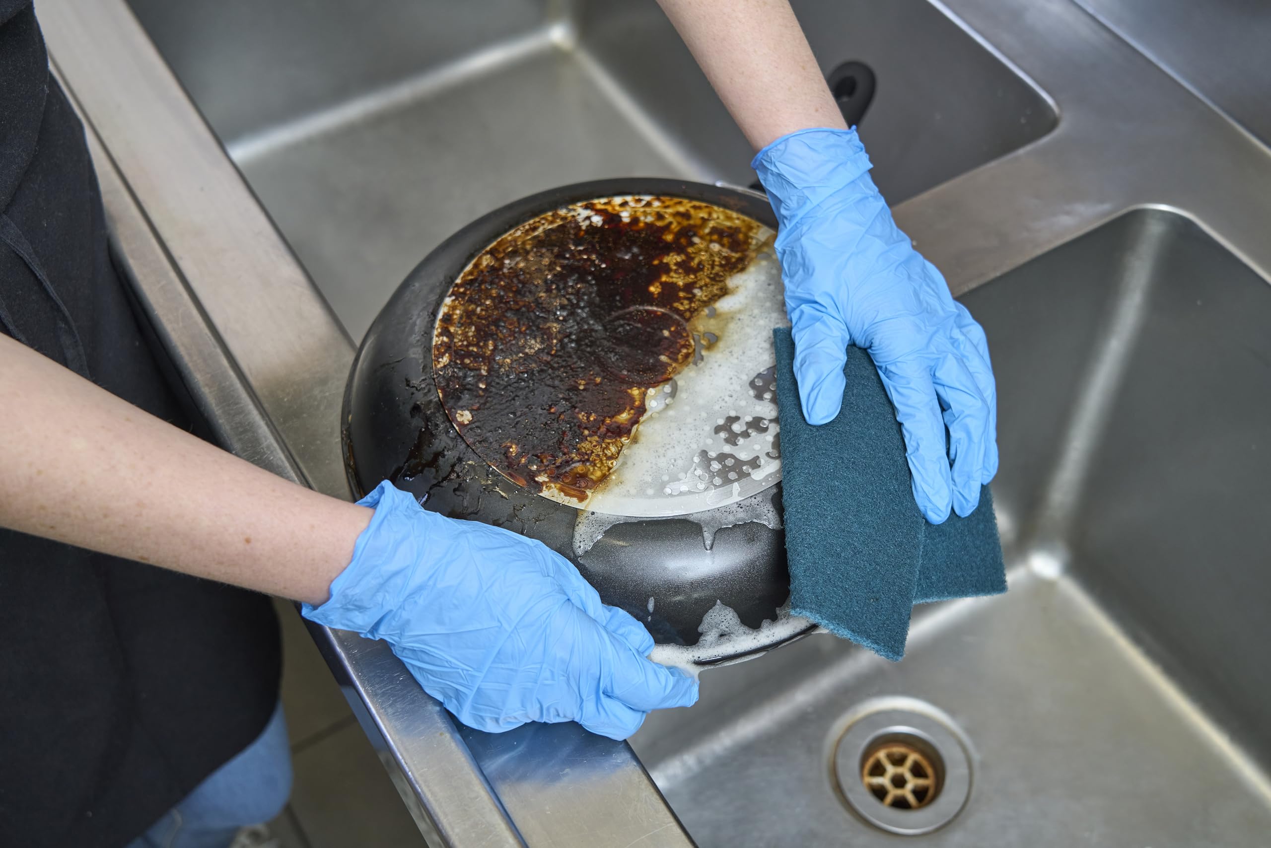 Spontex Specialist Heavy Duty Scourer Pads (Pack of 10) 6