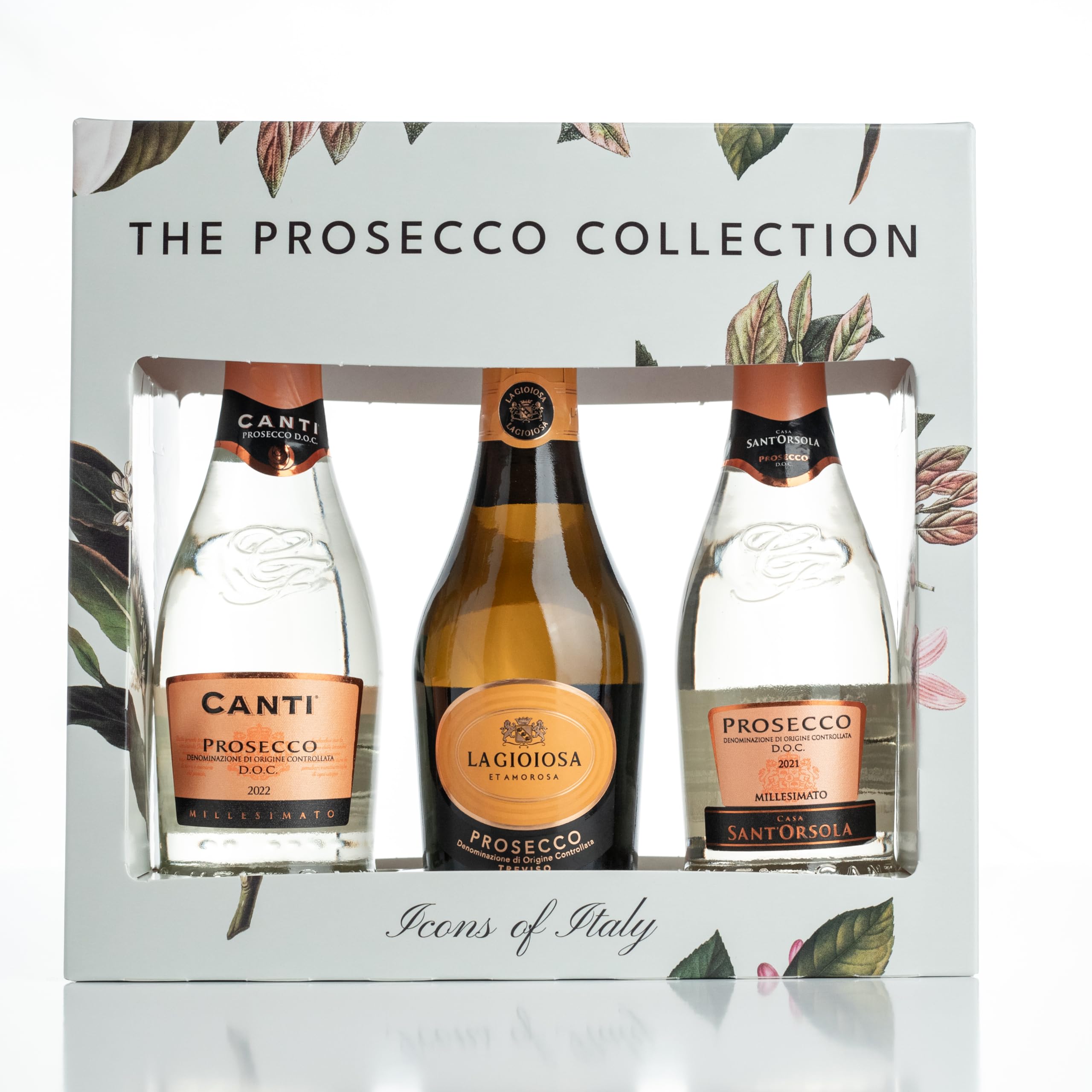 Canti, La Gioiosa & Sant'Orsola - Prosecco Collection Gift Box (3 x 20cl) 9