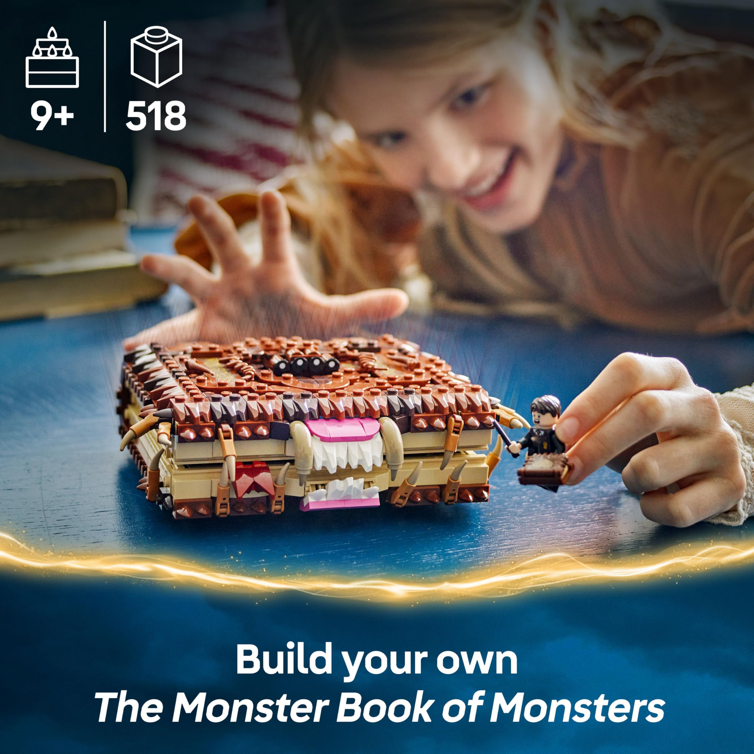 LEGO Harry Potter Chomping Monster Book of Monsters 76449 Building Set | Ages 9+ 2
