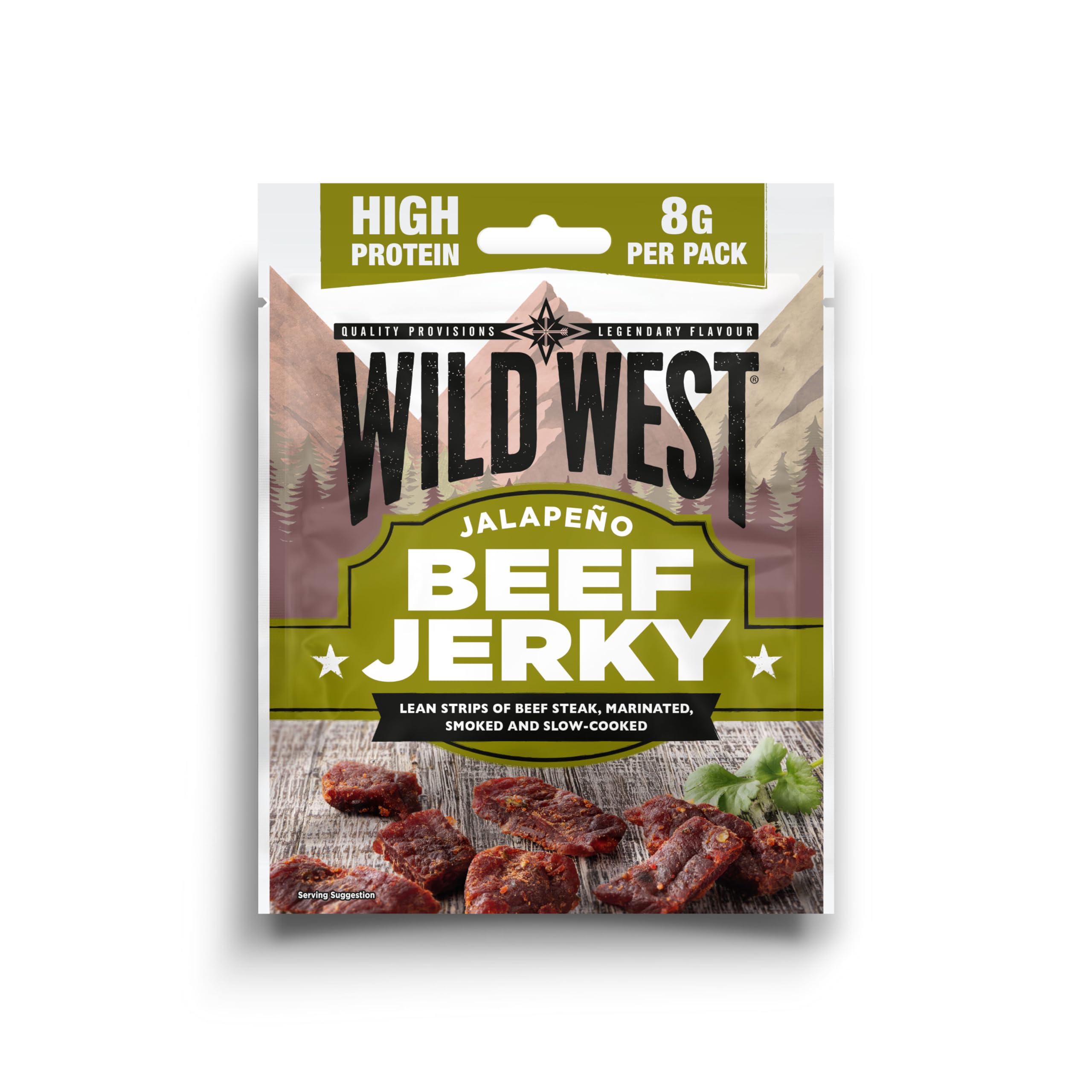 Wild West - Beef Jerky Variety Pack 12 x 25g (Original, Honey BBQ, Jalapeño) 4