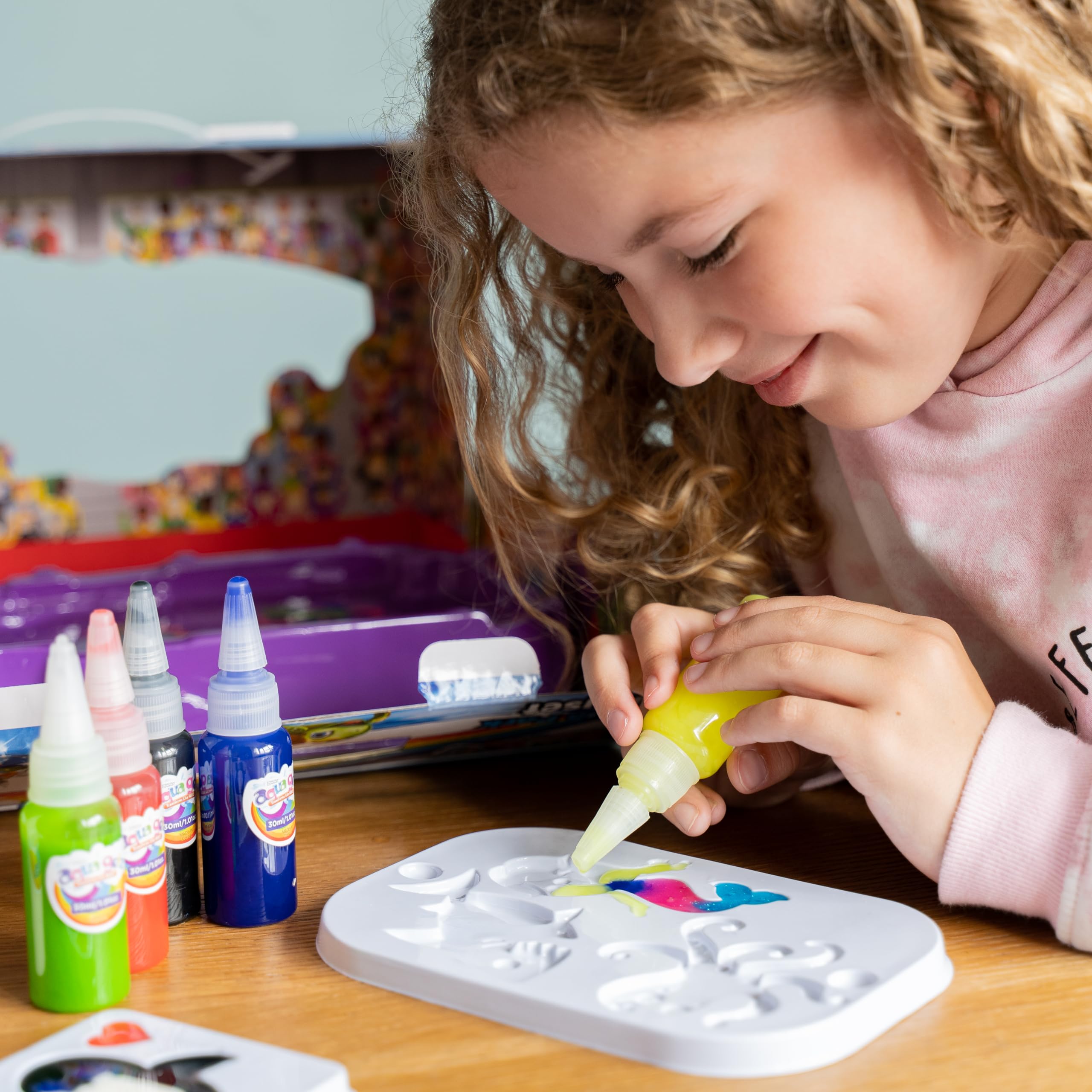 AquaGelz Aqua Park Playset - Squishy Aquatic Creations for Kids 5+ 6