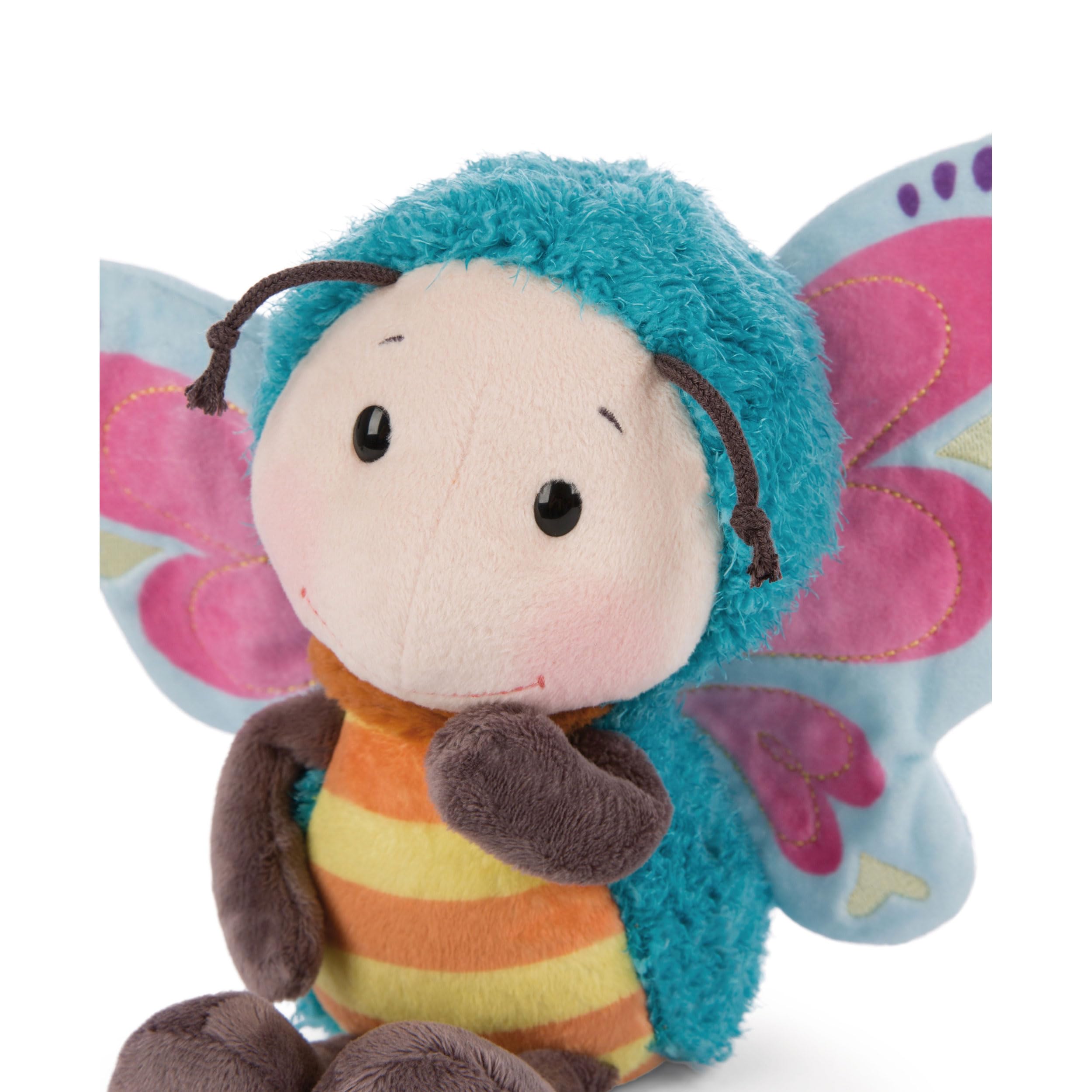 Nici Soft Toy Butterfly - 18 cm Plush Stuffed Animal for Kids | Blue | Model 47939 2