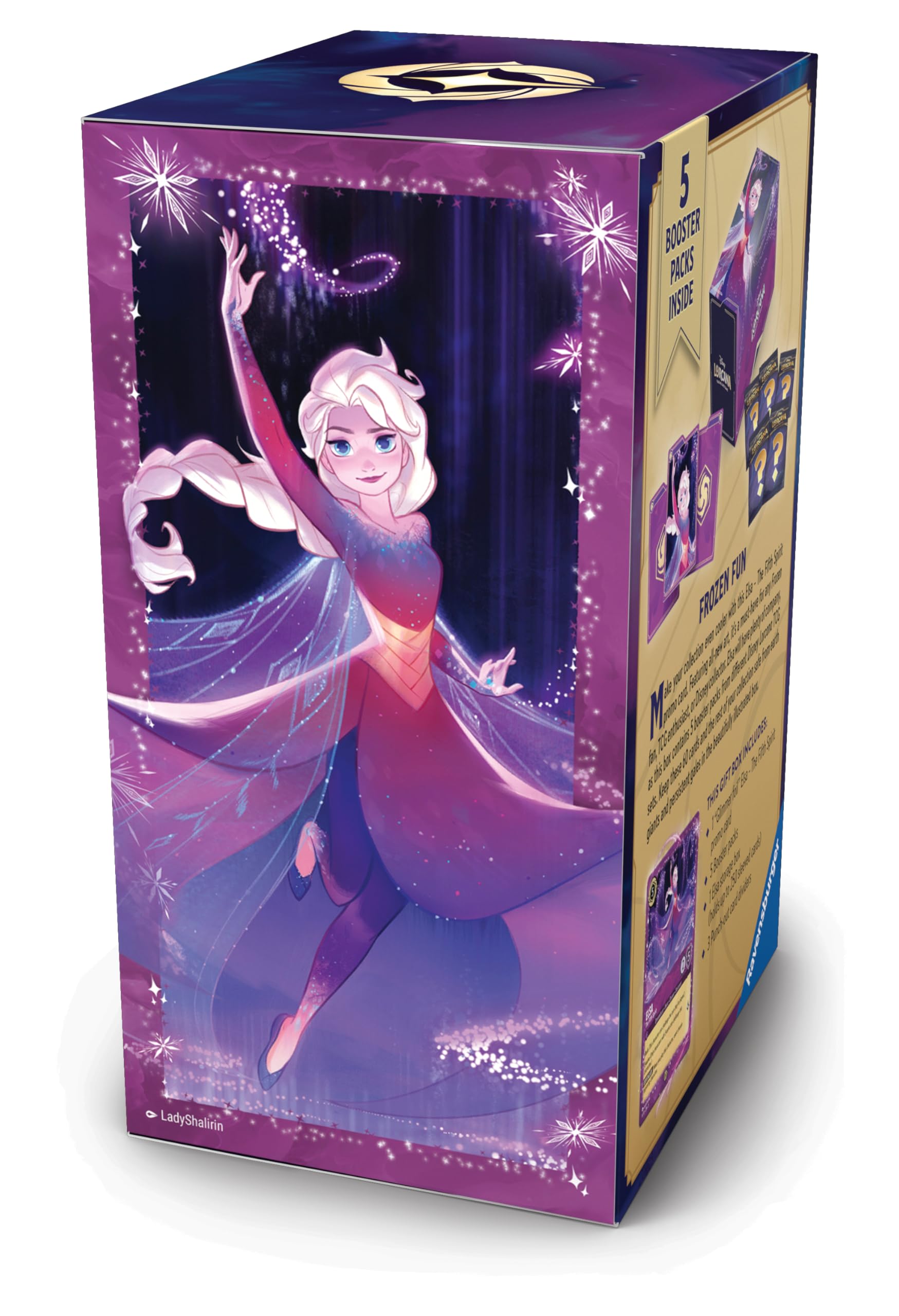 Ravensburger Disney Lorcana Trading Card Game Elsa Gift Box 4
