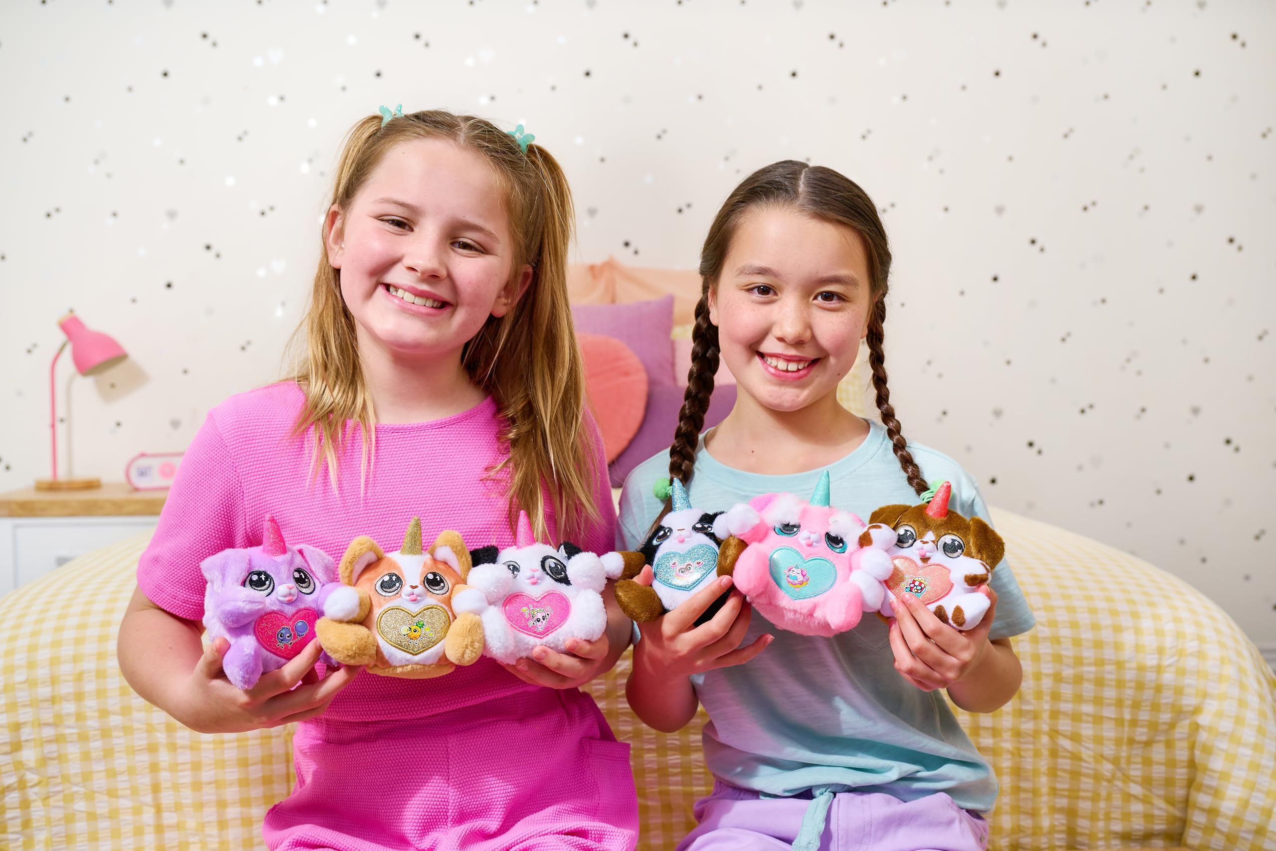 Rainbocorns ZURU Puppycorn Scent Surprise - Dalmatian Plush with Scented Accessories & Stickers 12