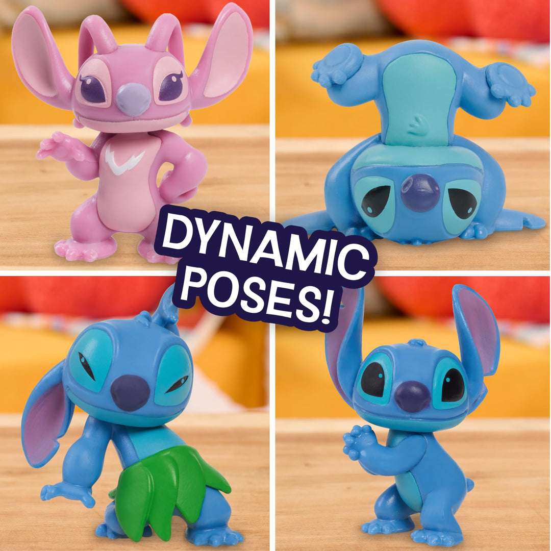 Just Play Disney Lilo & Stitch - 11-Piece Collectible Figure Set with Accessories