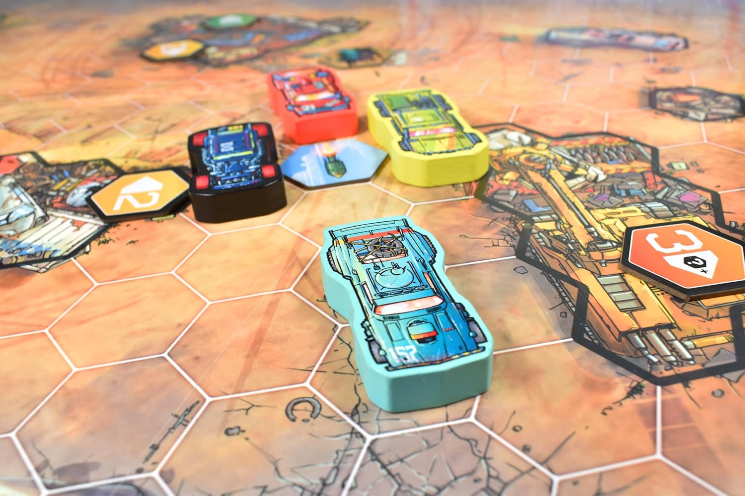 Rebellion Unplugged JOYRIDE: Survival of the Fastest Board Game 4