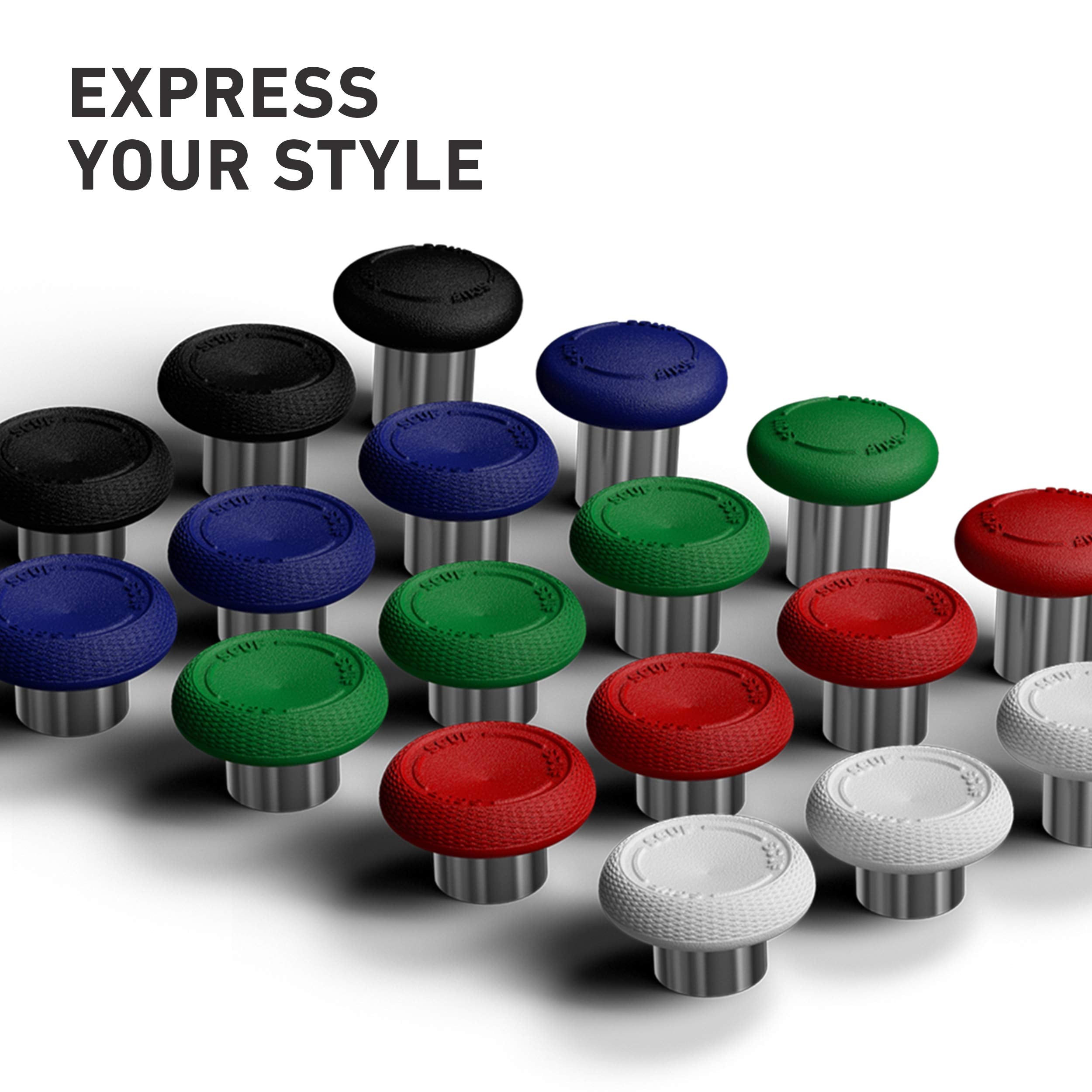 SCUF Elite Series 2 Thumbsticks for Xbox Elite Series 2 Controller - 4-Pack Black 5