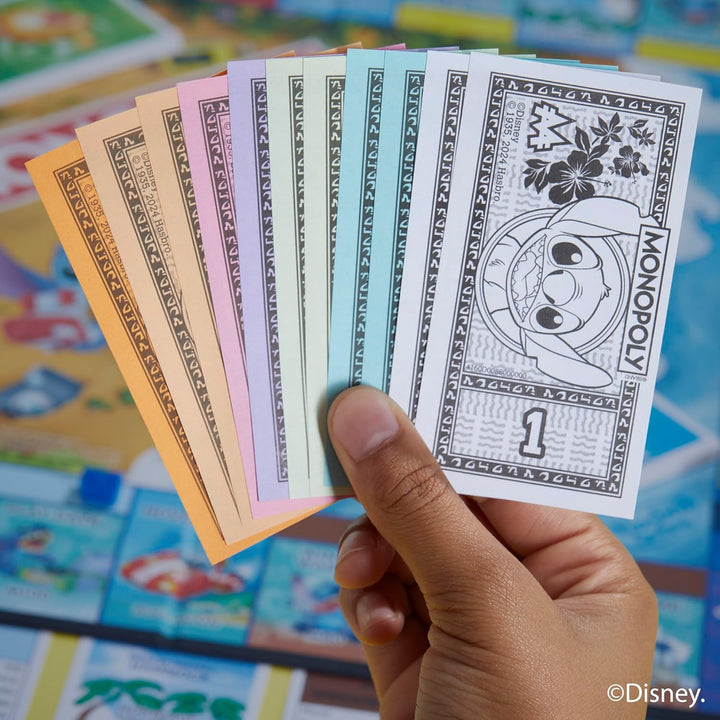 Monopoly Disney Stitch Edition Board Game - English Version