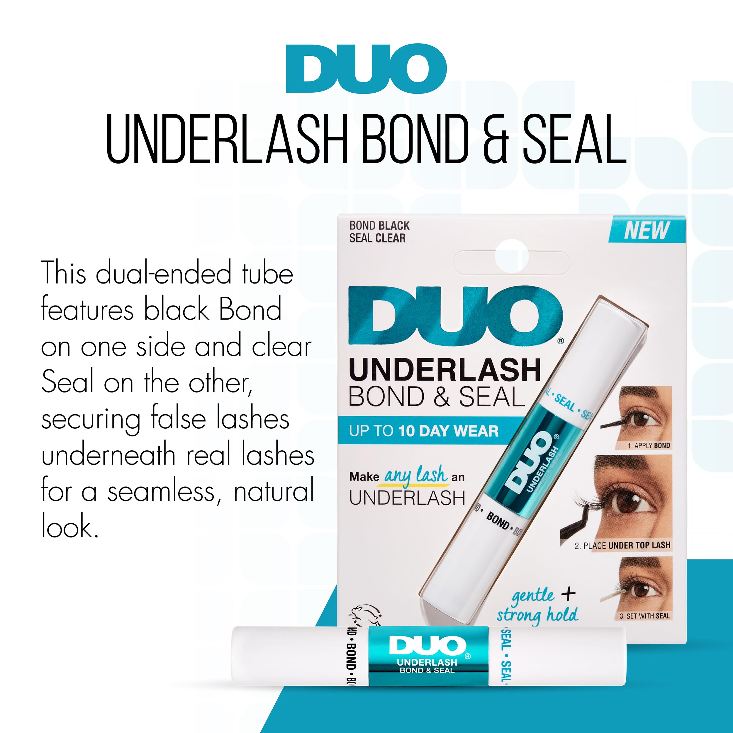 Duo Underlash Bond & Seal Lash Glue - Up to 10 Day Wear, Clear Formula, 5g 3