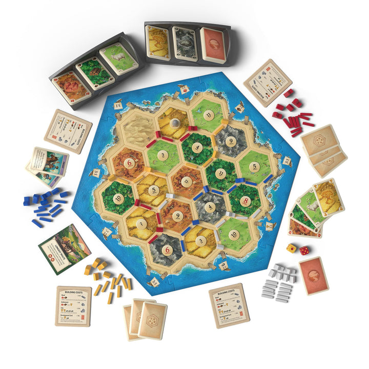 CATAN 6th Edition Board Game for 3-4 Players, Ages 10+