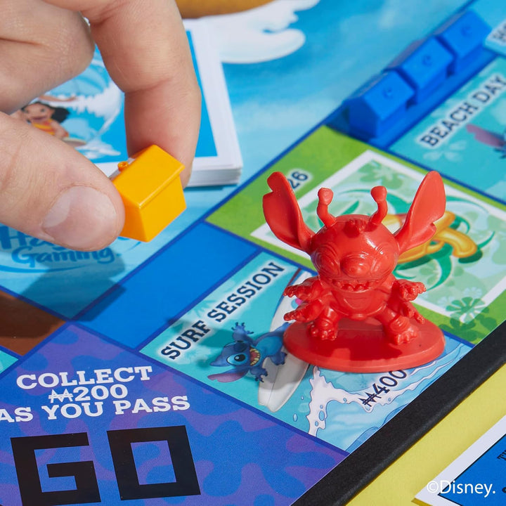 Monopoly Disney Stitch Edition Board Game - English Version