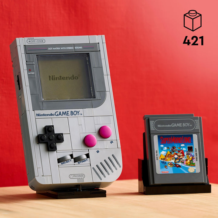LEGO Super Mario Game Boy Building Set 72046 - Nintendo Display Model for Adults