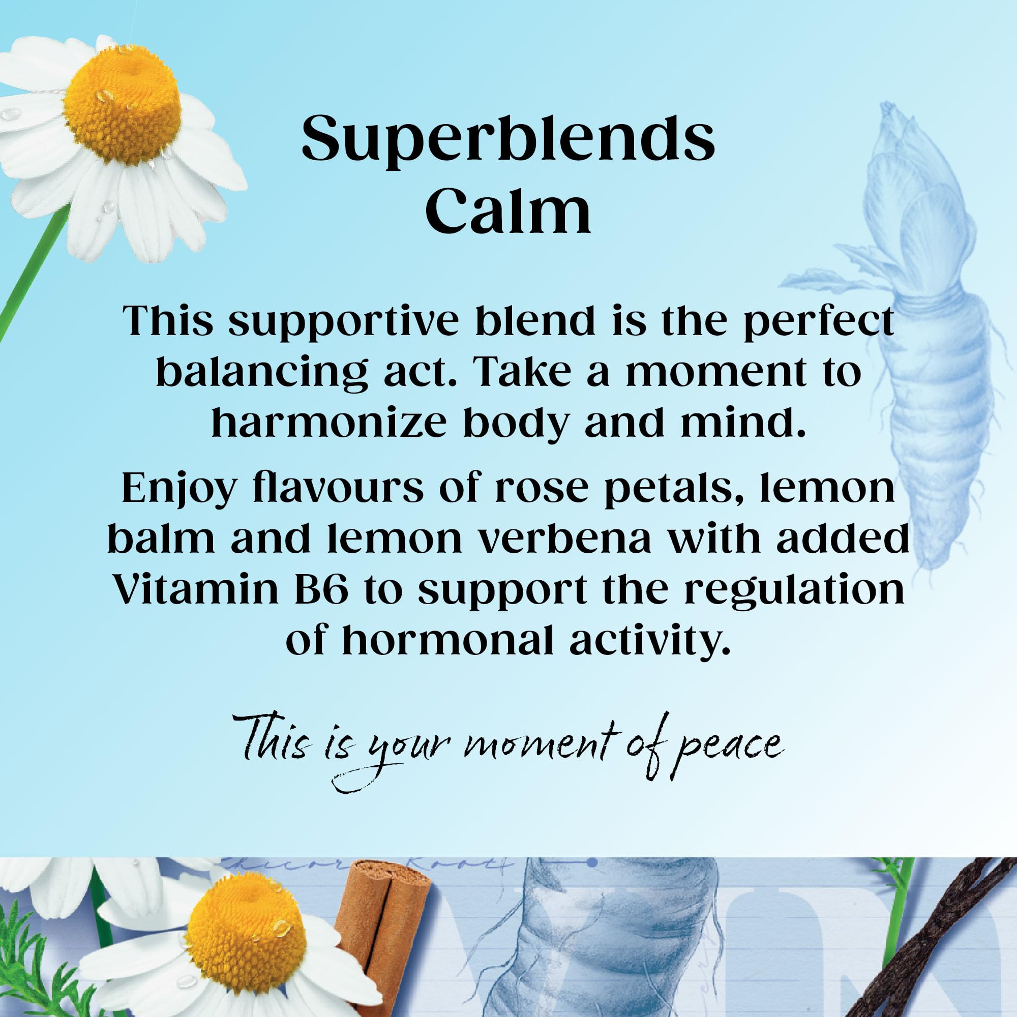 Twinings Superblends Calm Tea - Spiced Camomile, Vanilla & Roasted Chicory | 20 Count (Pack of 4) 2