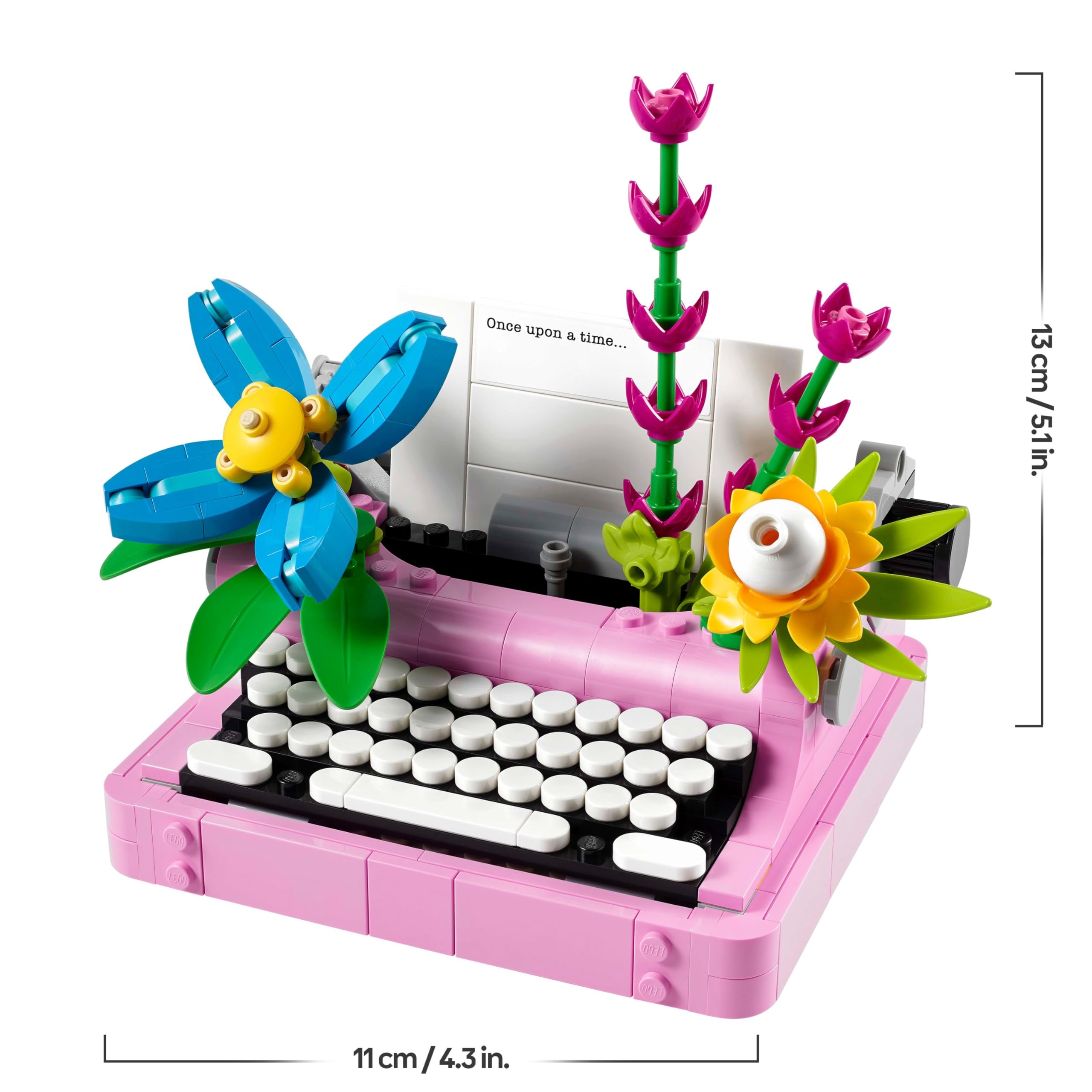 LEGO Creator 3in1 Typewriter with Flowers Toy Set 31169 | Ages 8+ | 3 Models in 1 7