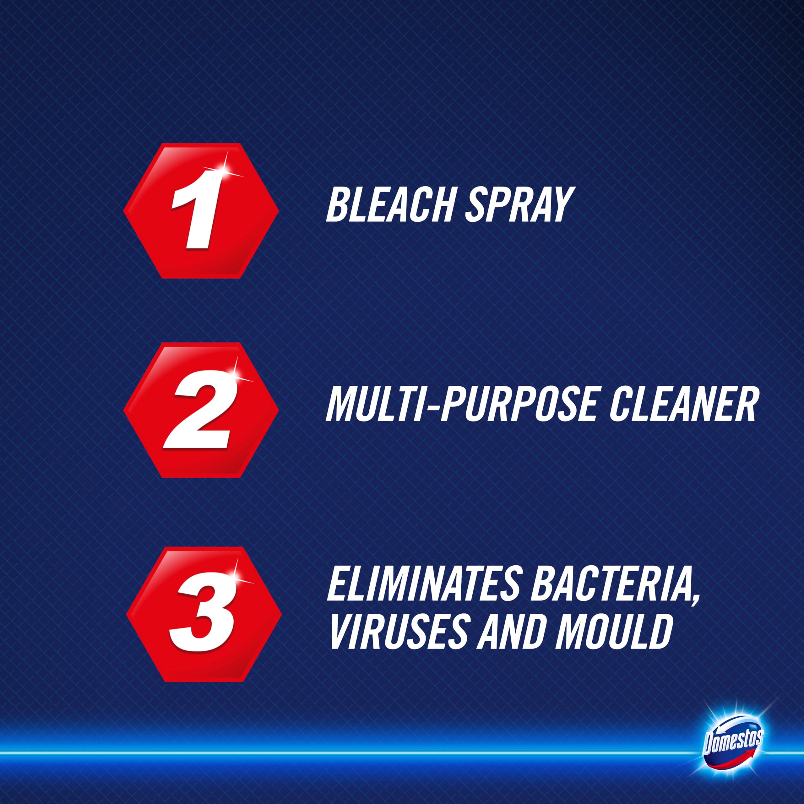Domestos - Bleach Multi-Purpose Cleaner Spray 700 ml 4