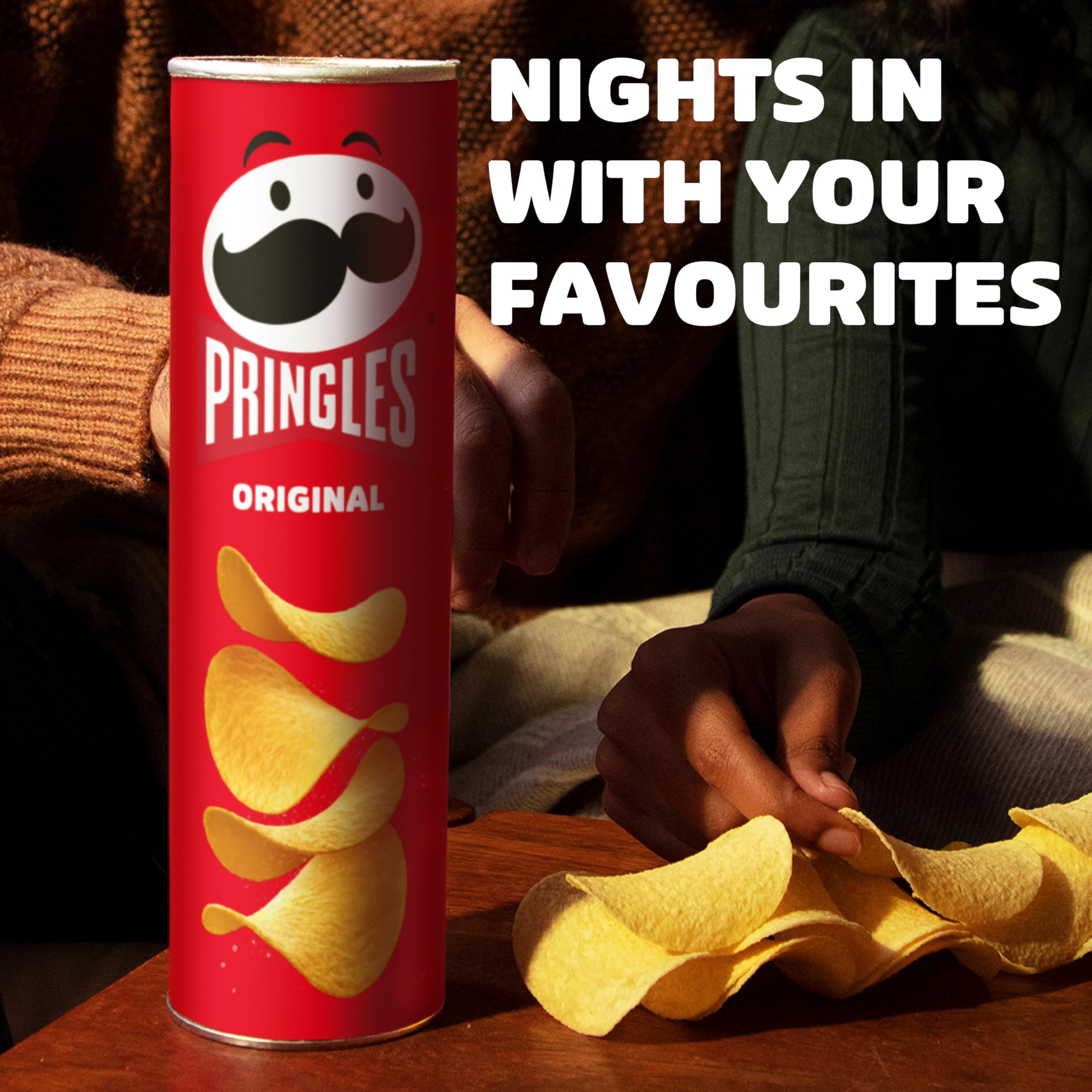 Pringles Original Crisps - Light, Crisp, Salty Snack | 185g Tube 2