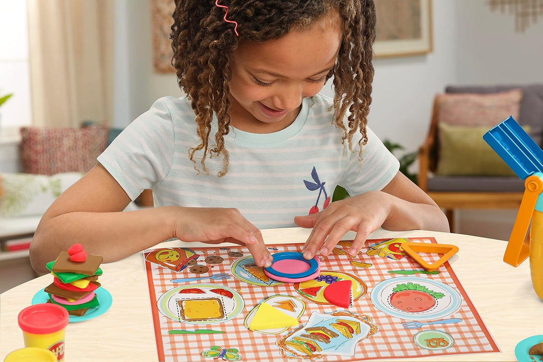 Play-Doh Picnic Shapes Starter Set - Preschool Arts & Crafts Toy for Ages 3+