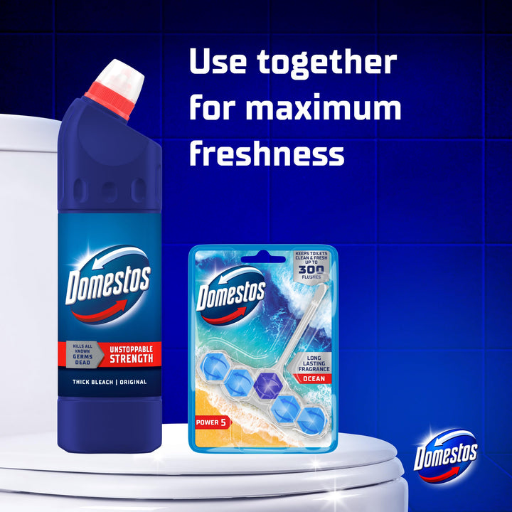 Domestos Original Thick Bleach 750ml - Toilet & Multi-Surface Cleaner