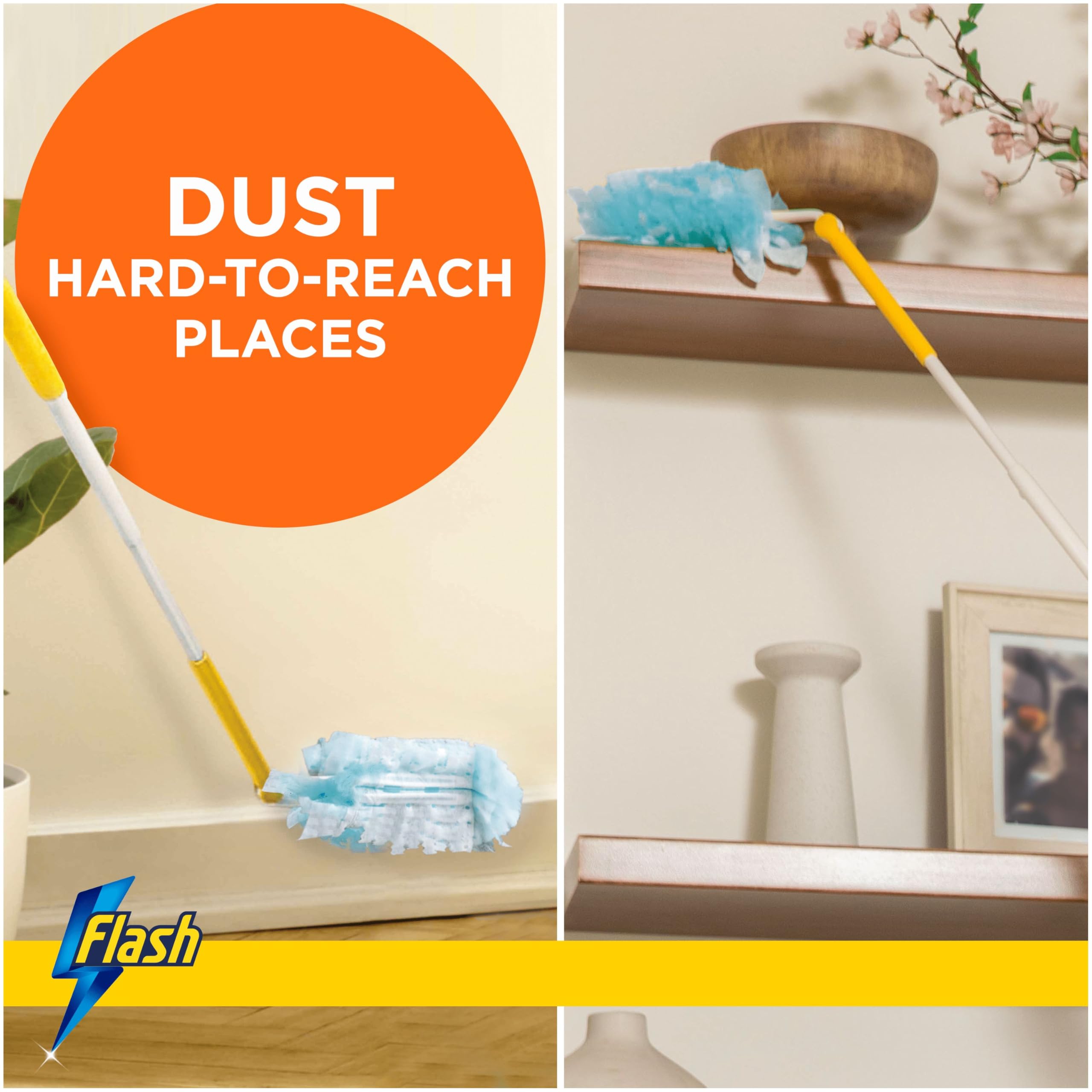 Flash - Dust Magnet Duster XXL Starter Kit with 2 Refill Pads 5