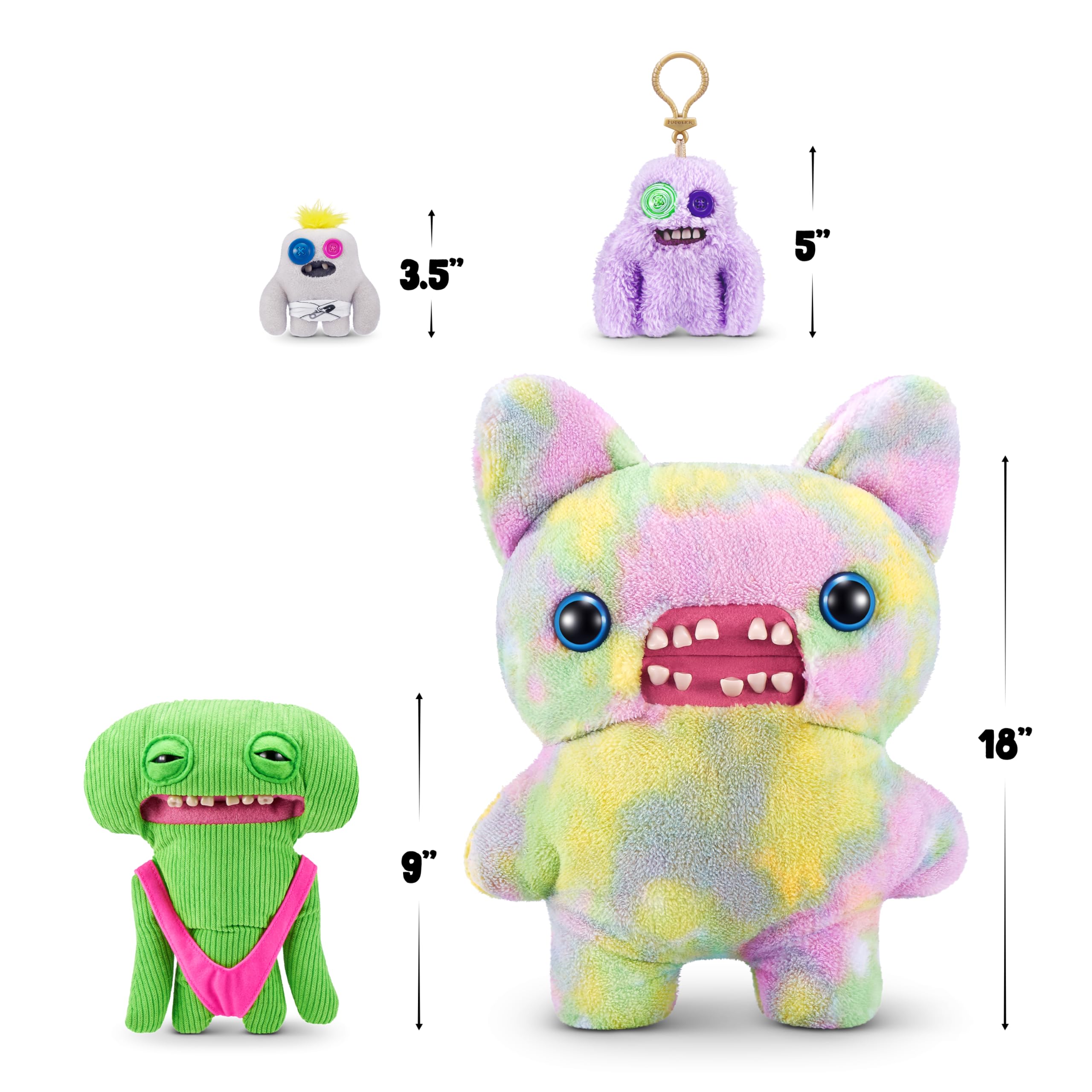 Fuggler Vacay Vibes Smiley O Riley Plush Toy - 9-inch Soft Doll | Cotton Material | Ages 4+ 3