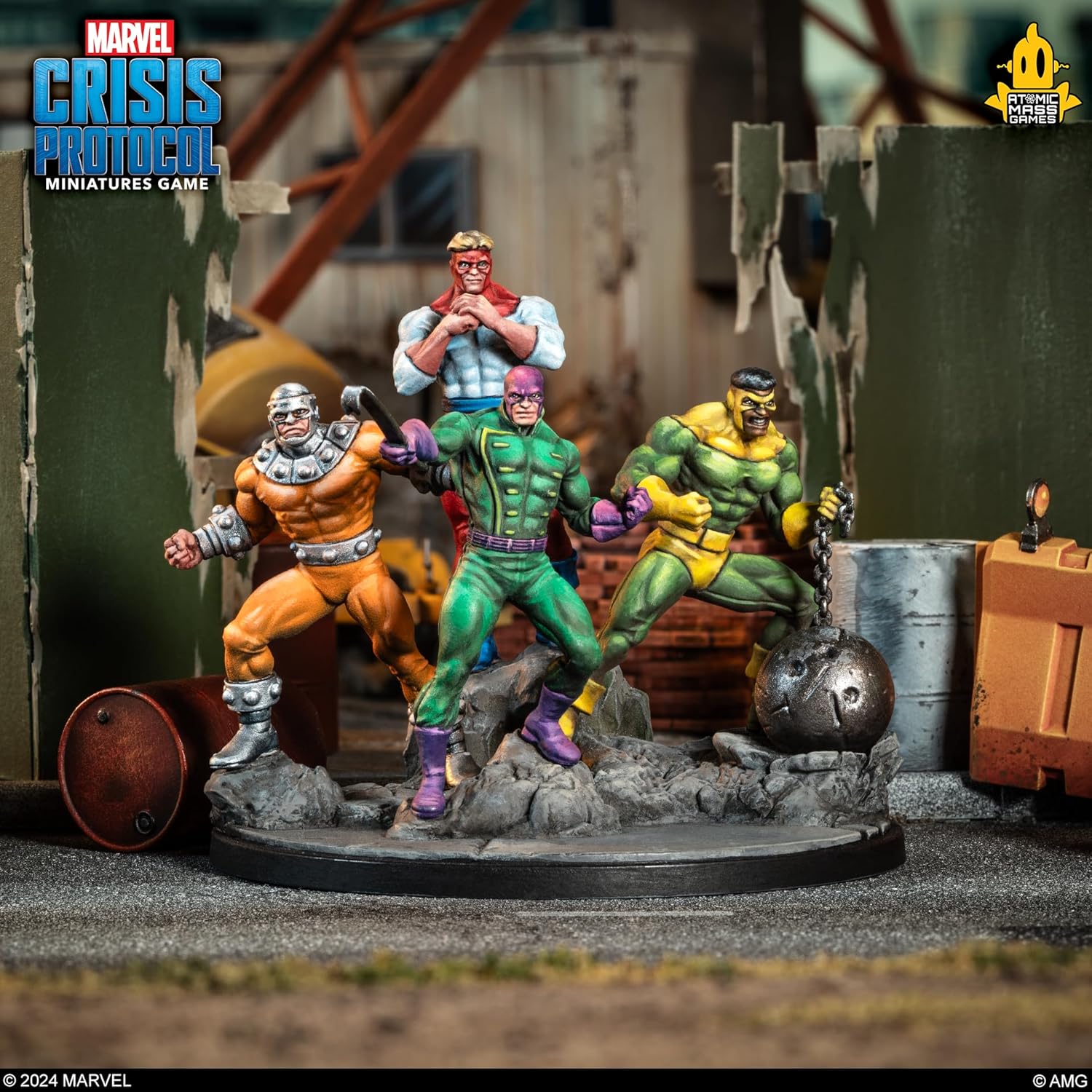 Atomic Mass Games Marvel Crisis Protocol: Abomination & Wrecking Crew Miniatures Expansion 6