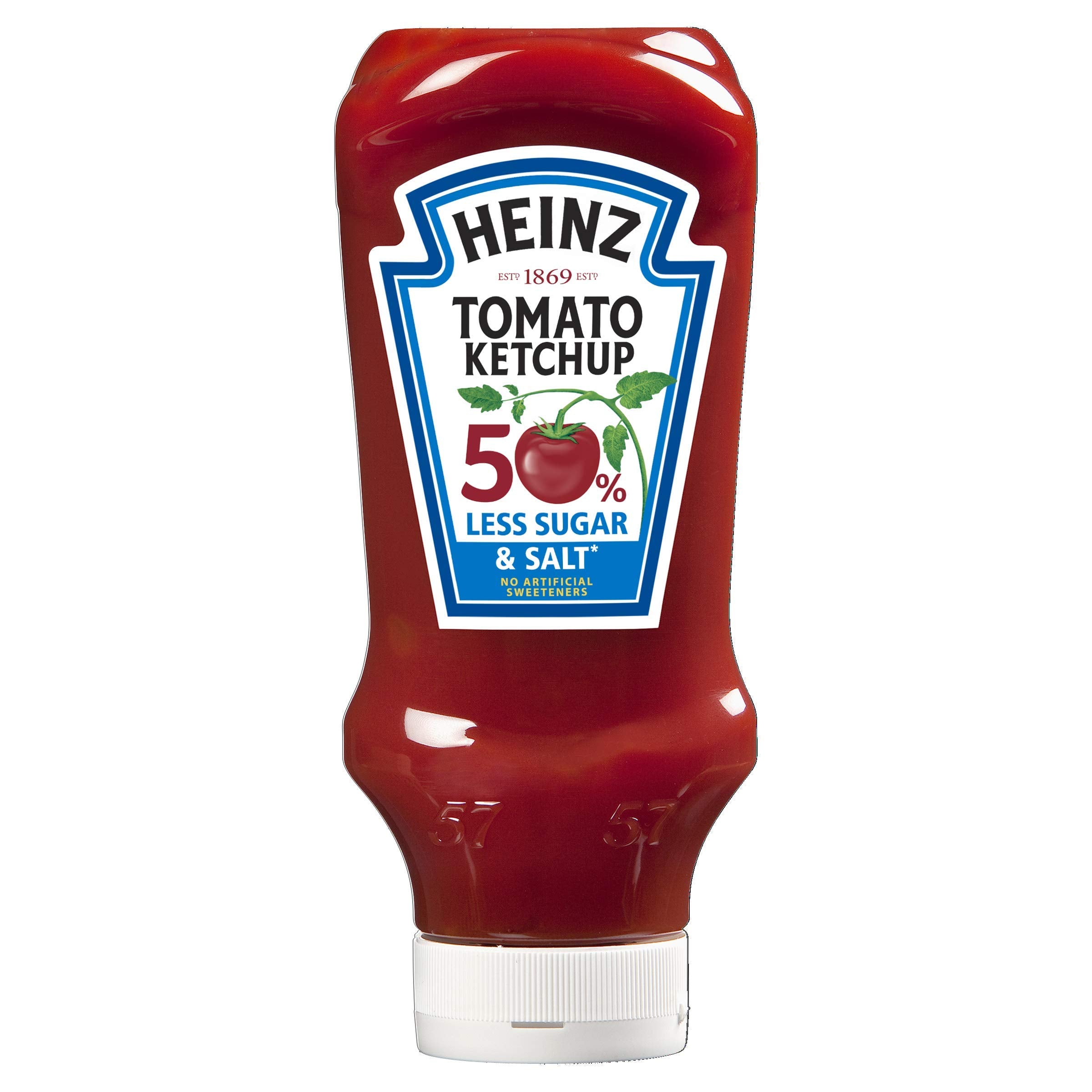 Heinz Tomato Ketchup 50% Less Sugar & Salt 800ml 1