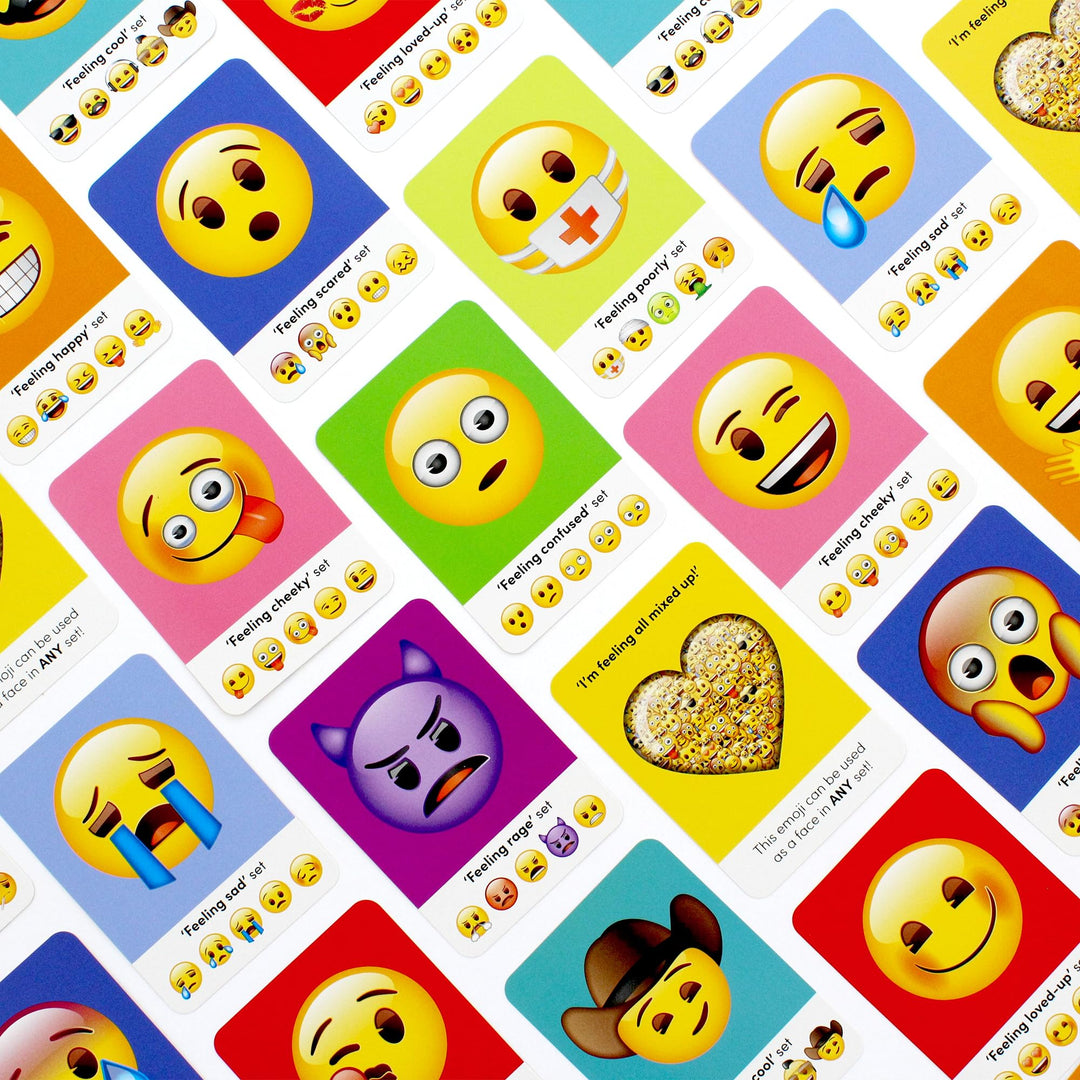 Ginger Fox Emoji Card Game - Family Party Card Game for Kids and Adults