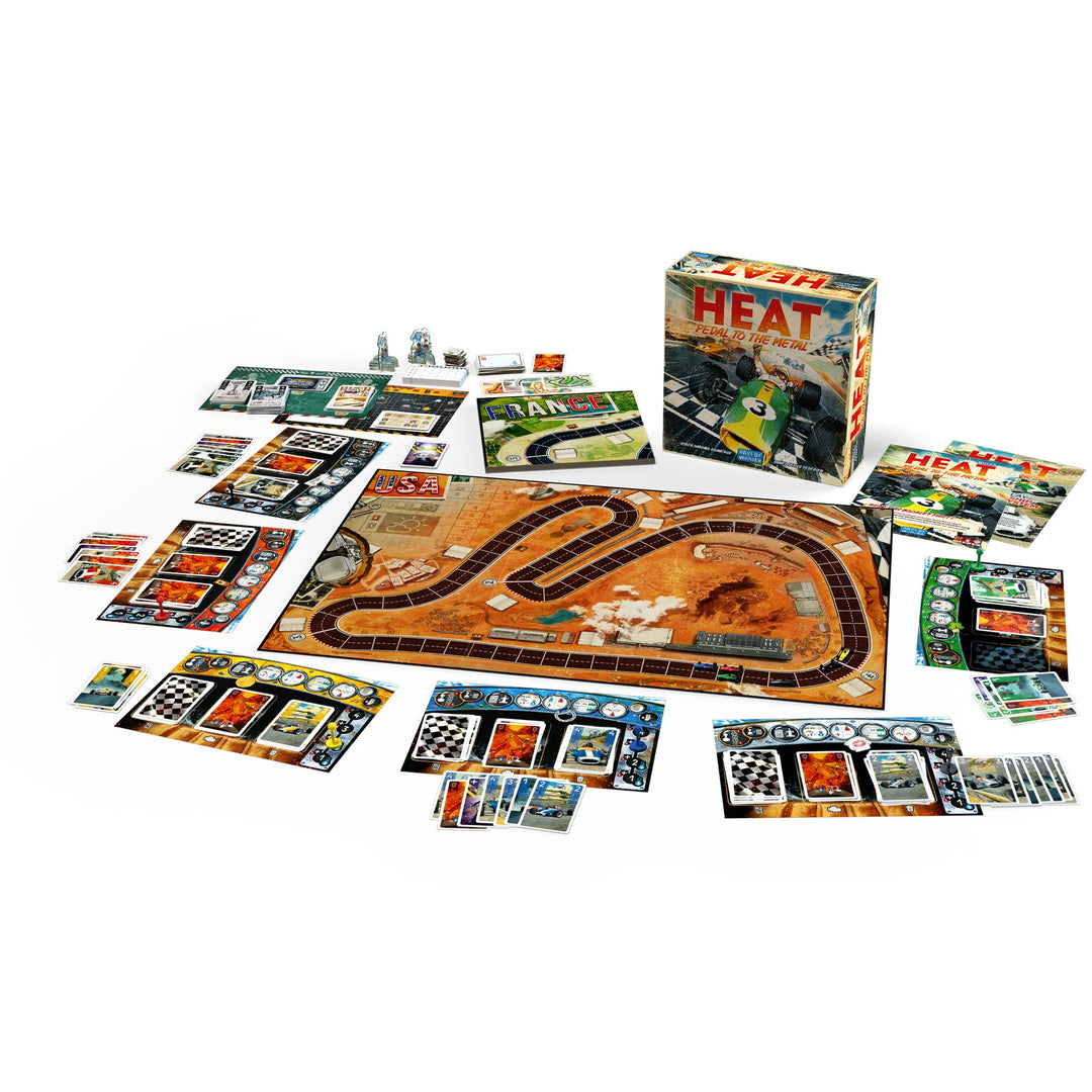 Days of Wonder Heat: Pedal to the Metal Board Game
