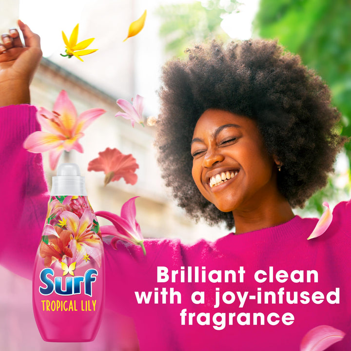 Surf Tropical Lily Laundry Washing Liquid Detergent (1.5L)